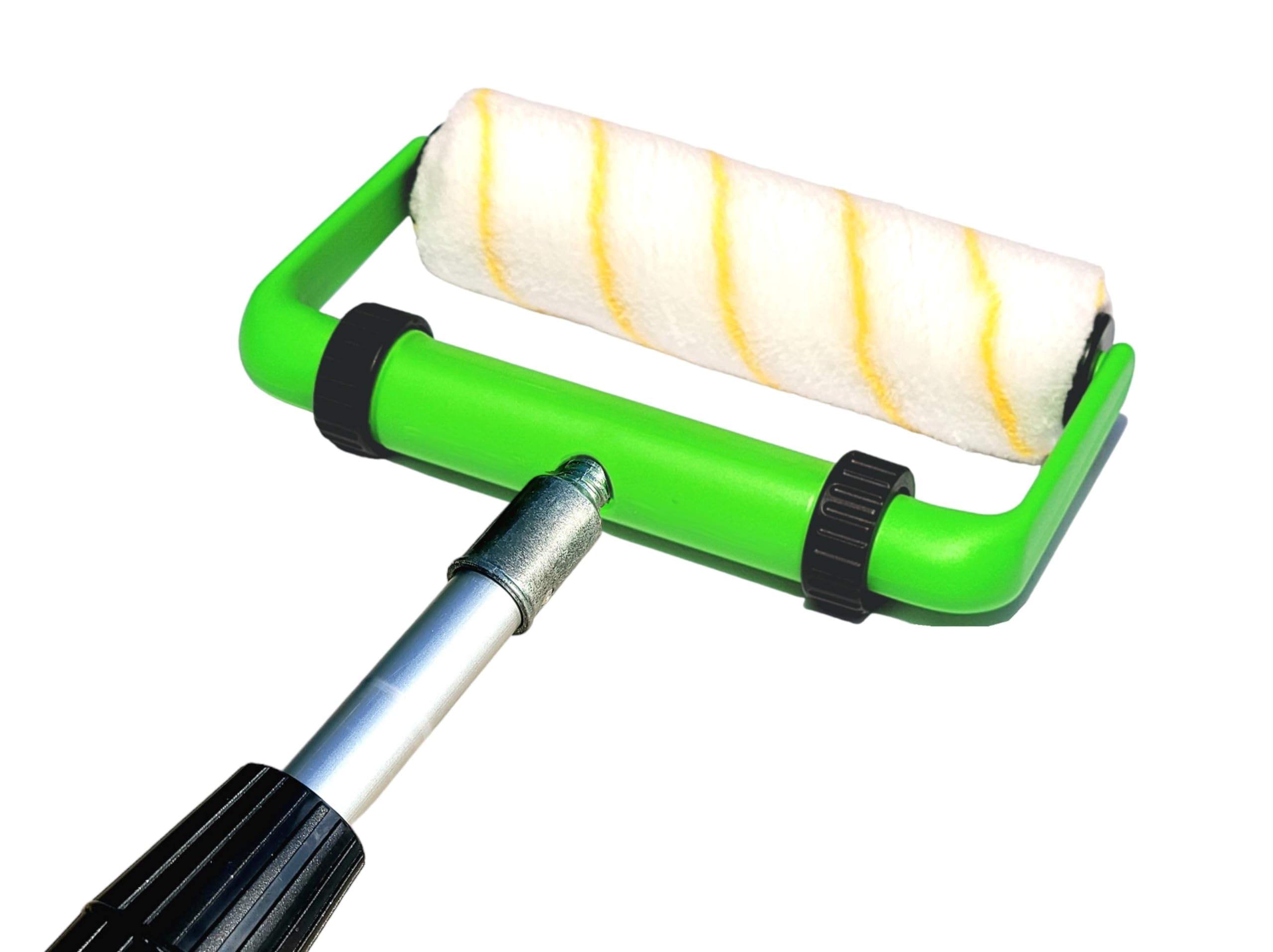 9 Inch Paint Roller Kit - Professional Wall Painting Tools with Frame & Cover for Smooth Finish - Perfect for Interior Walls, Ceilings & DIY Home Projects