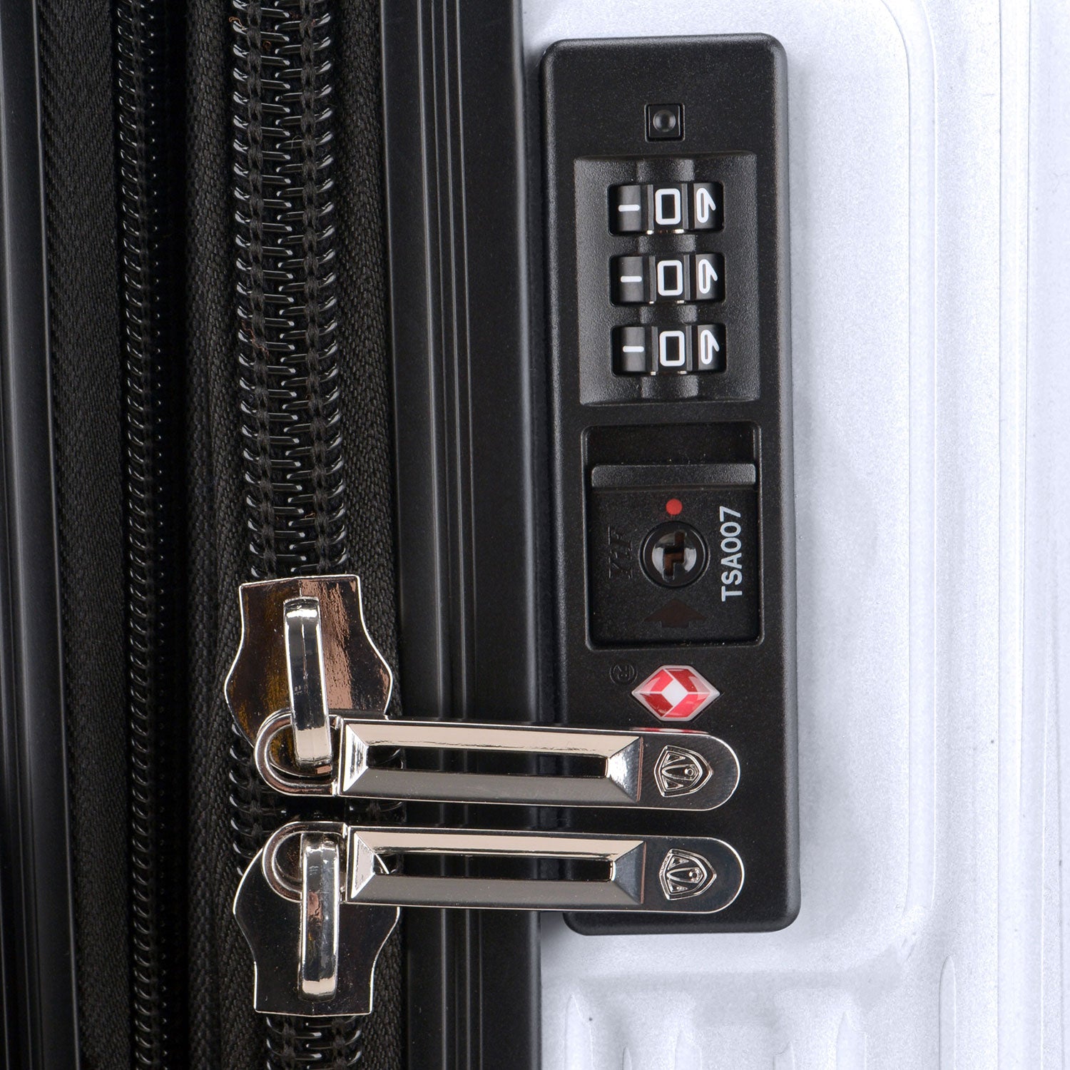 Jericho 3 Piece Luggage Set - Lightweight Spinner Suitcase with TSA Lock for Travel, Business Trips & Vacations | Carry On, Medium & Large Checked Bags