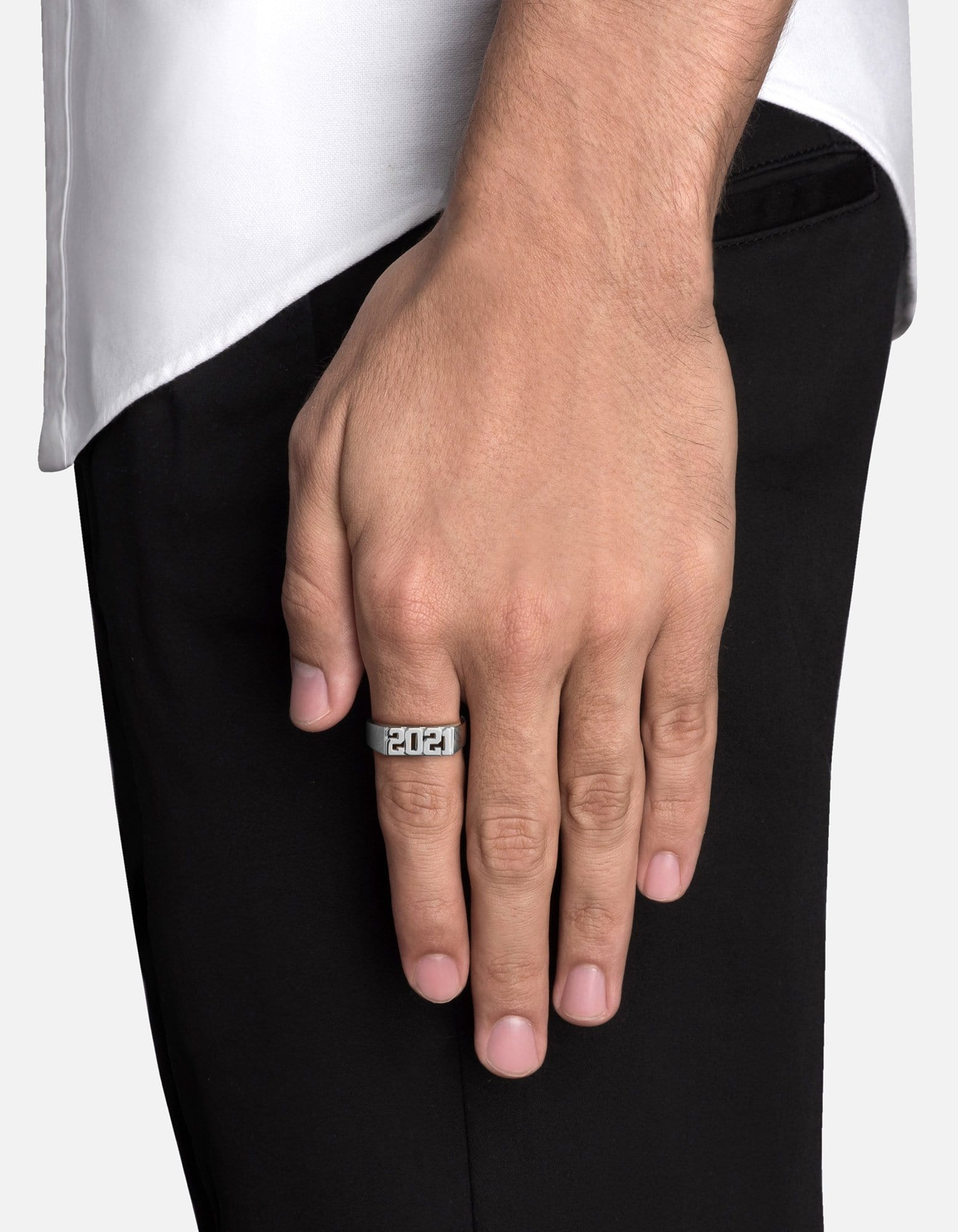 Numero Ring - Sterling Silver Stackable Ring for Women, Minimalist Jewelry Gift for Her - Perfect for Everyday Wear, Special Occasions & Stacking Looks