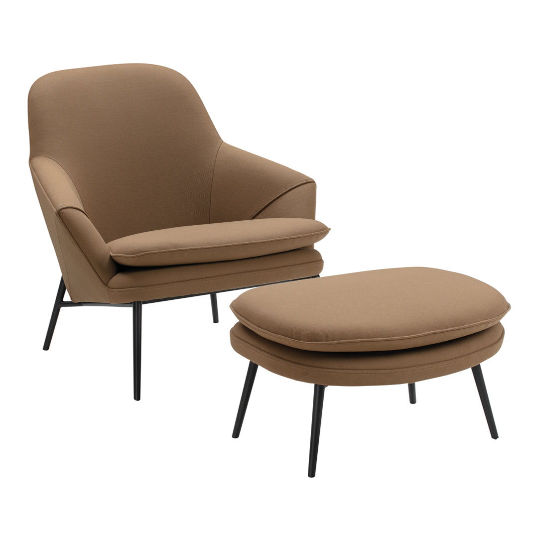 365 North Hug Footstool by Wendelbo - Modern Comfort for Living Room, Bedroom & Office - Perfect for Relaxing, Reading & Lounging