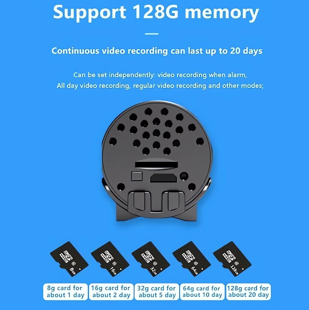 Mini WiFi Spy Camera 1080P HD with Night Vision - Hidden Camera for Home, Office & Store Security
