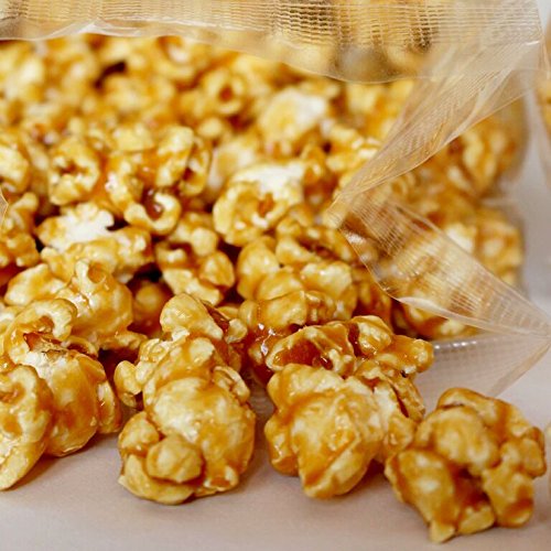 Premium Amish Caramel Popcorn with Real Butter & Coconut Oil - 2 Pack (20 oz Total) - Perfect for Movie Nights, Parties & Gifts