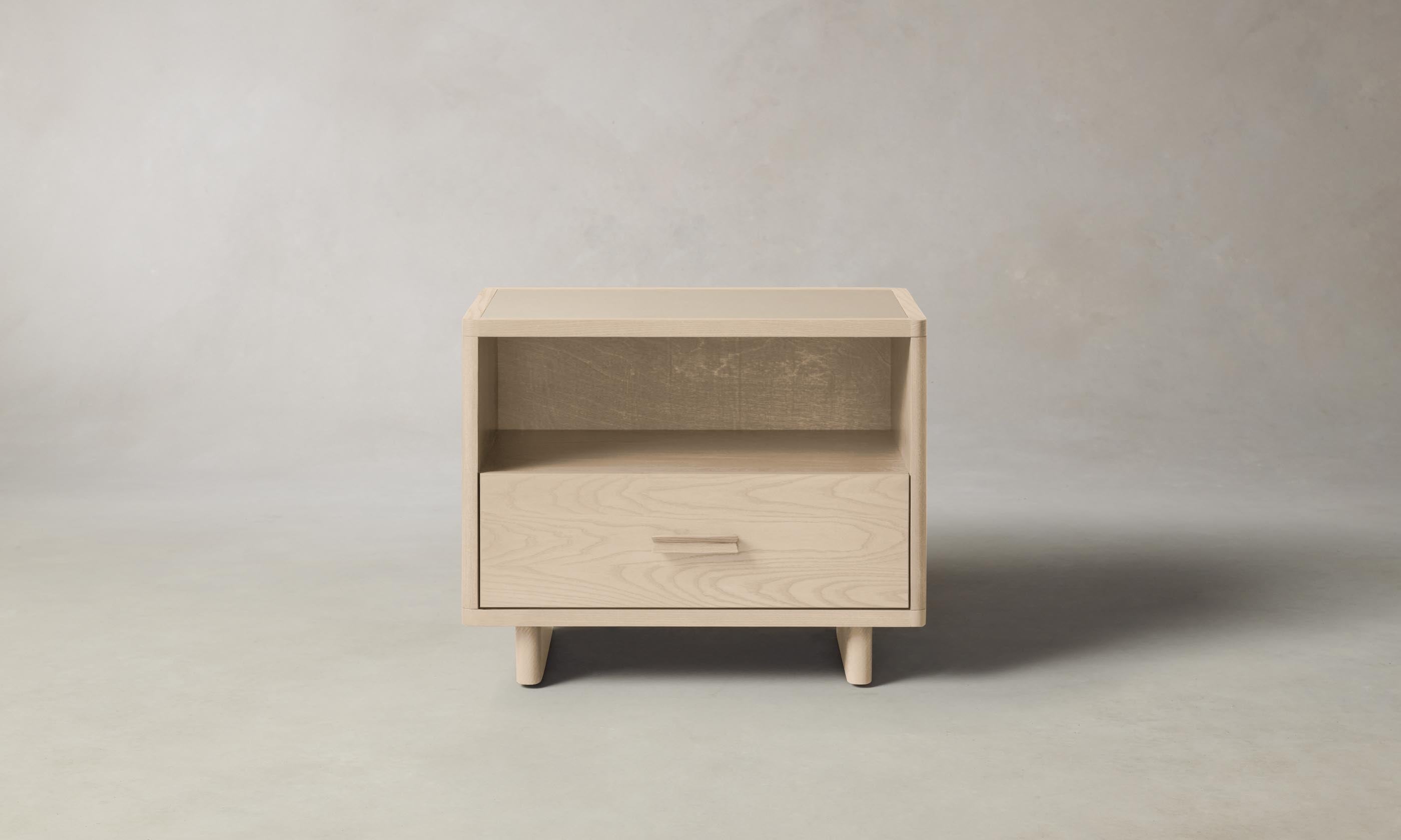 Clinton Nightstand - Modern Bedside Table with Storage Drawer, Wooden Night Stand for Bedroom - Perfect for Small Spaces, Apartments & Guest Rooms