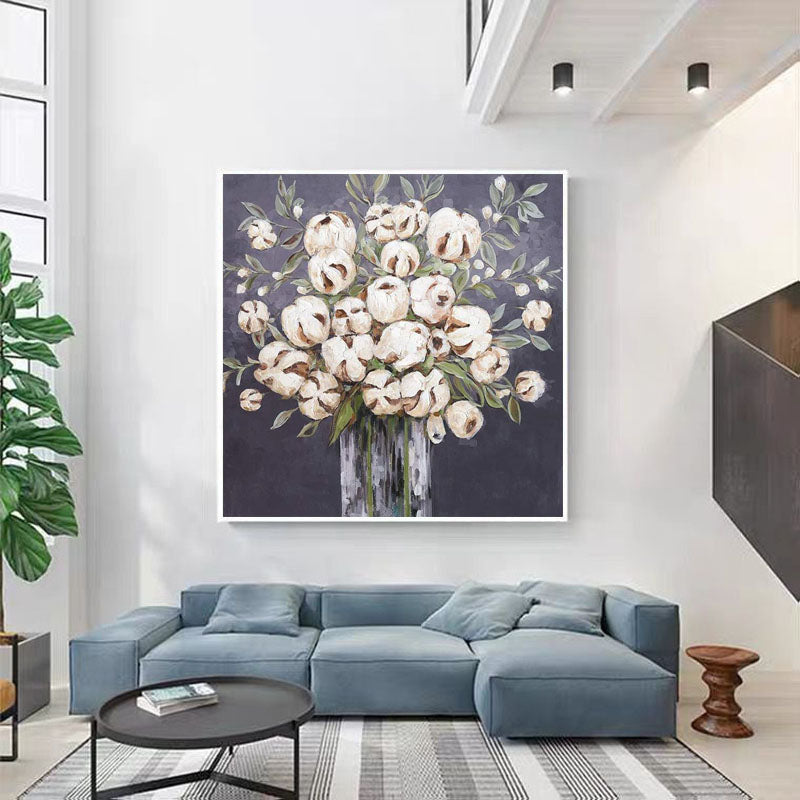 Blooming Cottongrass - Natural Dried Fluffy Cotton Grass Decor for Home, Wedding & Boho Style - Perfect for Centerpieces, Vase Arrangements and Rustic Decorations