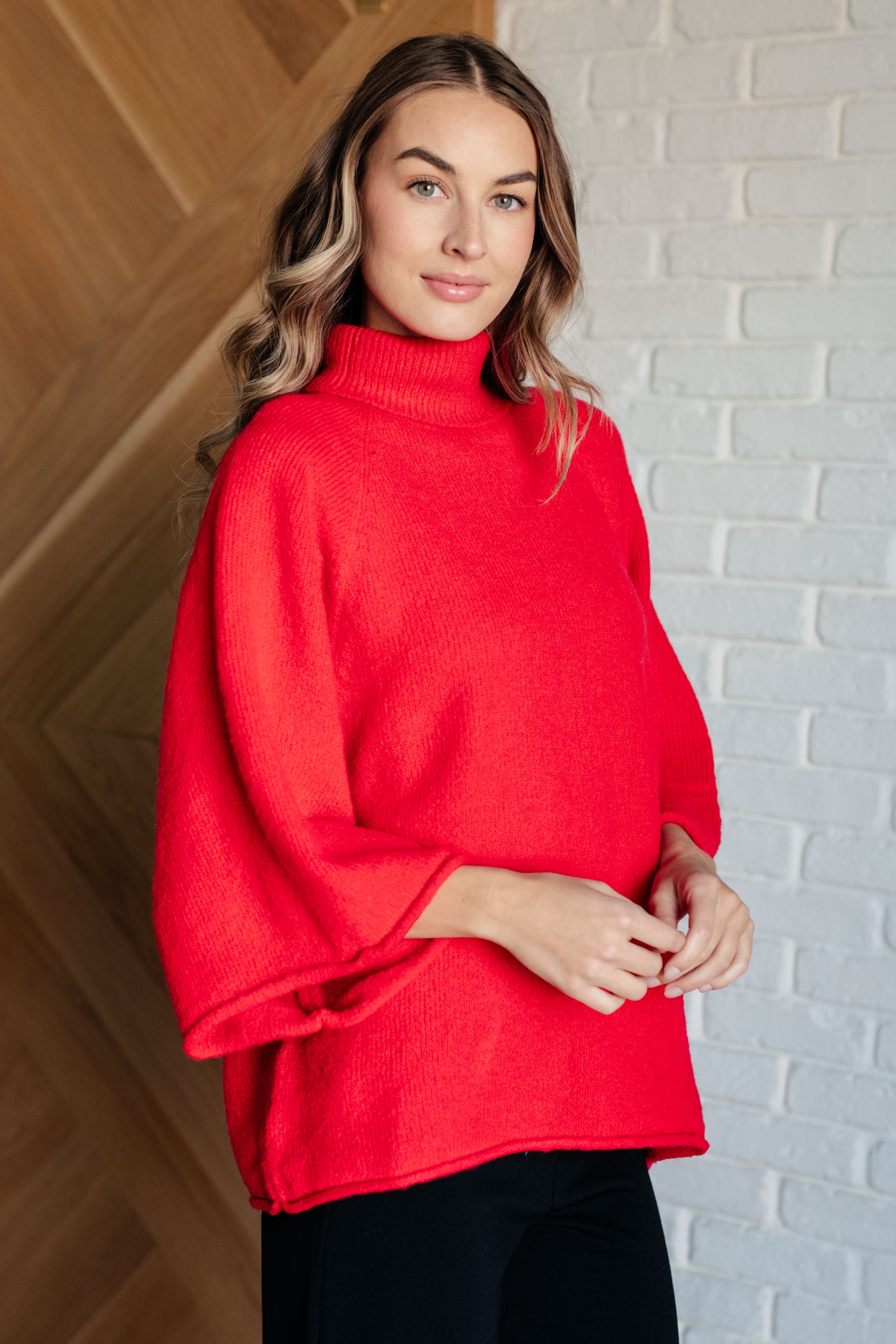 Stylish Women's Turtleneck Sweater - Soft Winter Knit Pullover for Casual Wear & Office Outfits | Cozy Cold Weather Fashion Essential