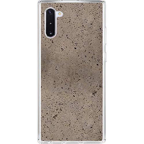 Skinit Clear Phone Case for Samsung Galaxy Note 10 - Sandstone Concrete Design | Slim Protective Cover | Scratch-Resistant & Durable | Perfect for Work, Travel & Everyday Use