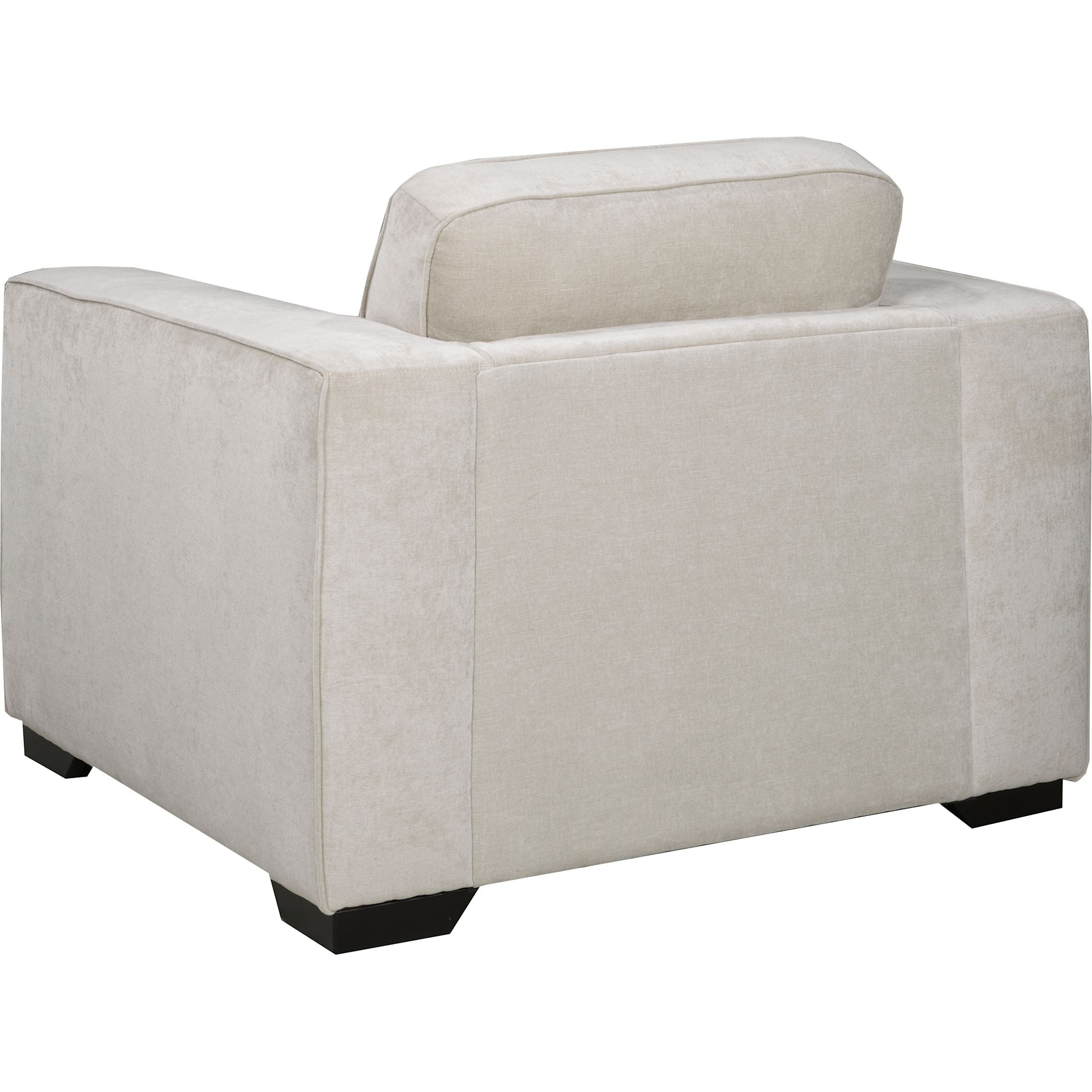 Luxury Amber Cream Accent Chair - Modern Upholstered Living Room Seating for Home & Office Decor