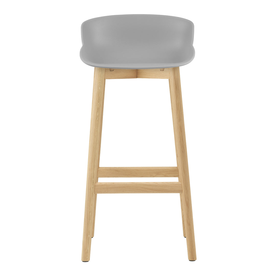 Premium Hyg Bar Stool with Solid Wood Base - Modern Kitchen Island & Home Bar Seating - Perfect for Dining, Entertaining & Small Spaces