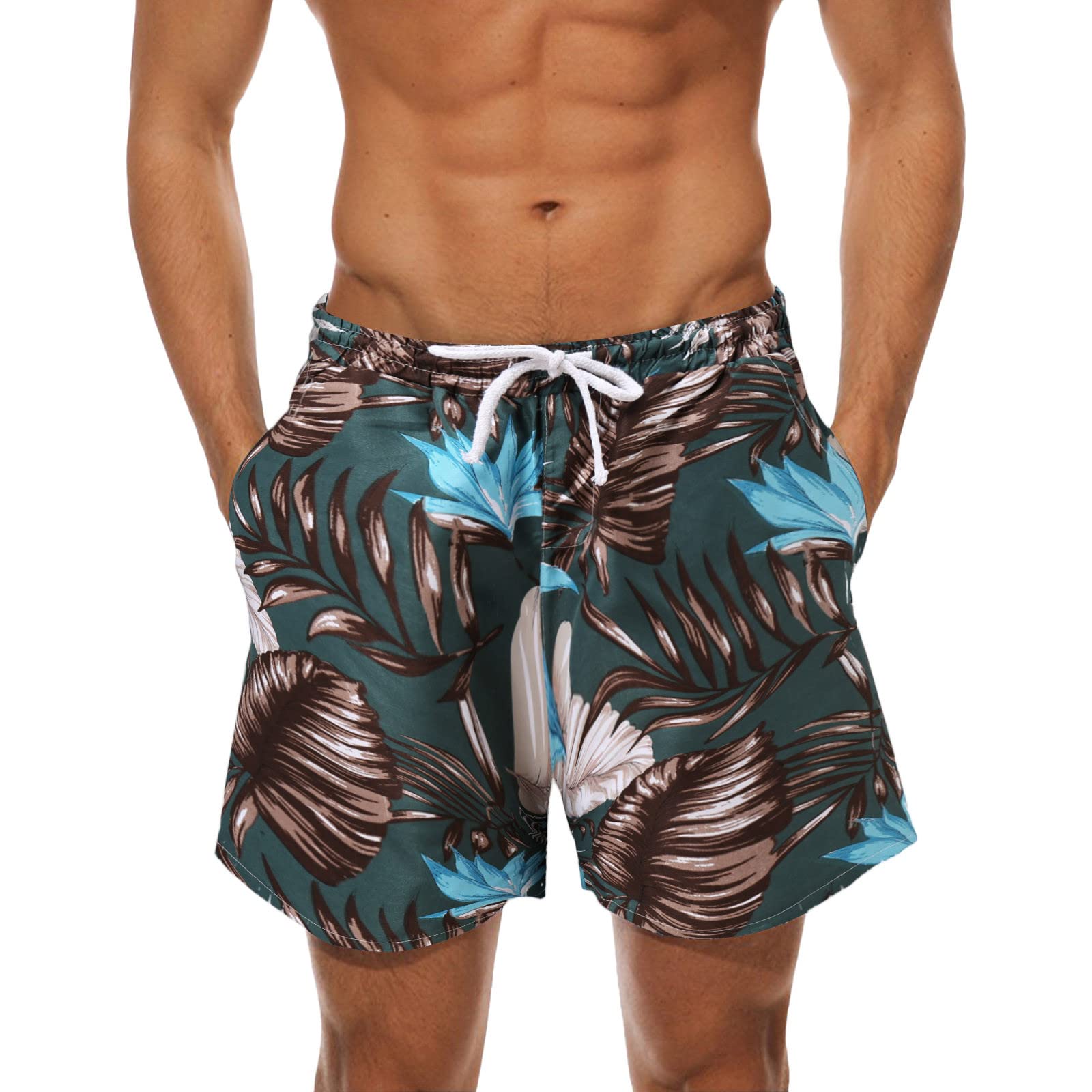 Men's Casual Drawstring Shorts - Comfy & Breathable for Workout & Travel