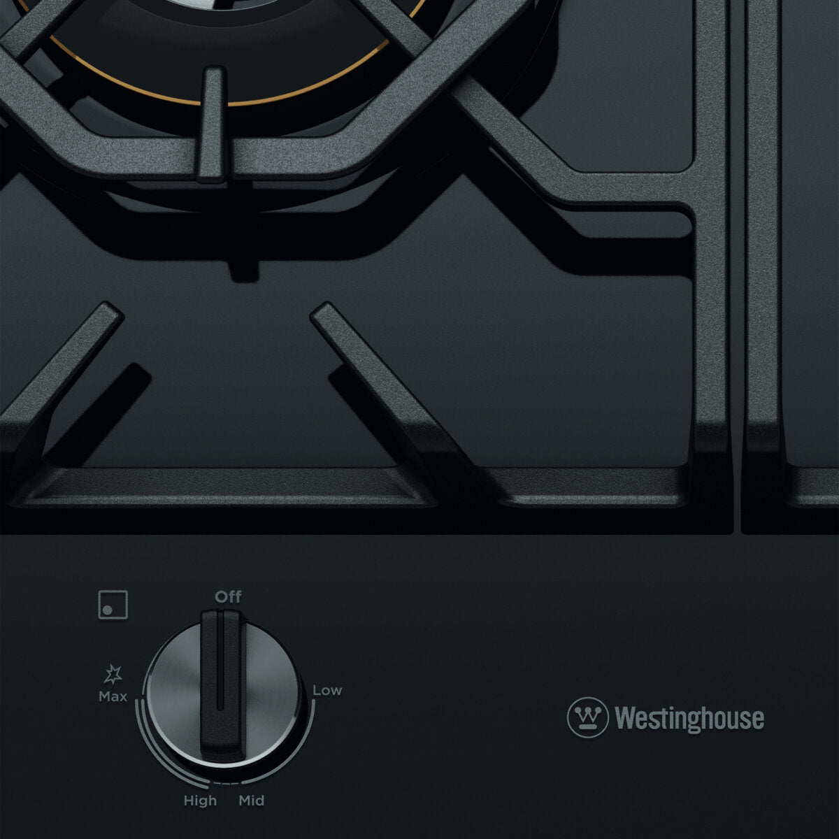 Westinghouse 60cm 3 Burner Gas Cooktop WHG639BD - Stainless Steel Built-in Cooktop for Modern Kitchens | Perfect for Home Cooking, Baking & Entertaining