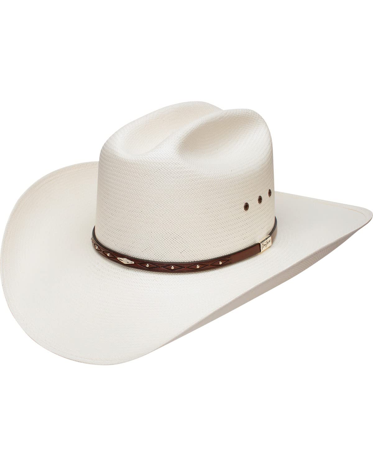 Resistol Unisex Santa Clara 10X Straw Cowboy Hat - Natural Color - Size 6 7/8 - Western Style Sun Protection for Outdoor Ranchers, Rodeo & Country Music Festivals