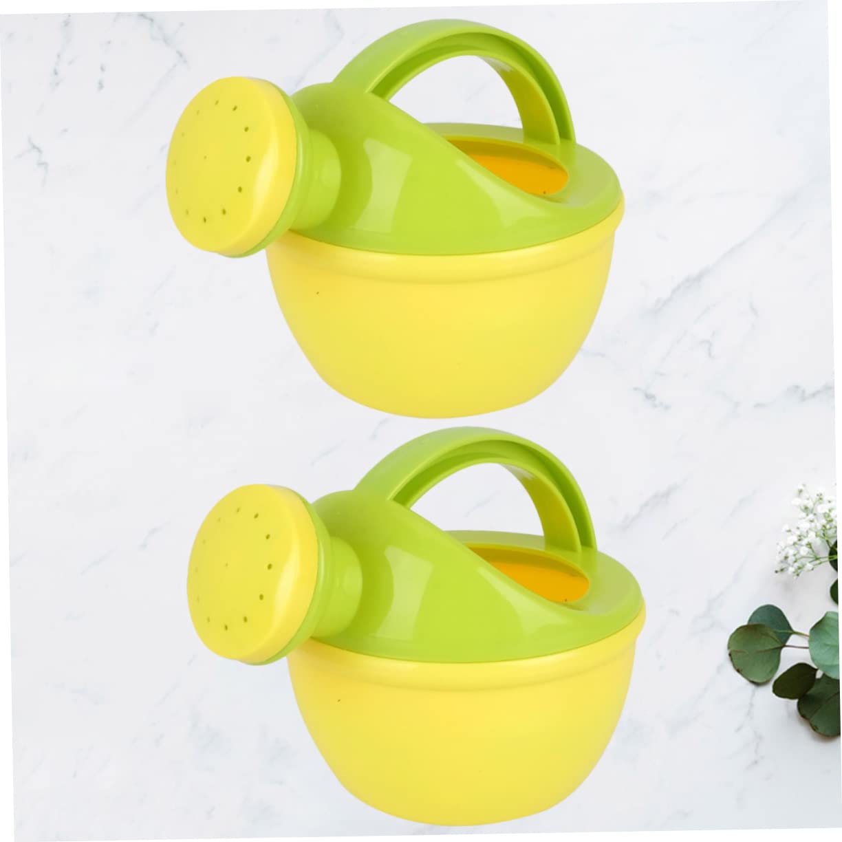 HEMOTON 2 Pack Reusable Watering Can Bath Toys - Fun Summer Beach & Bathtub Water Play for Kids, Outdoor Garden Watering Can for Toddlers (Ideal for Pool Parties, Backyard Fun & Sensory Play)