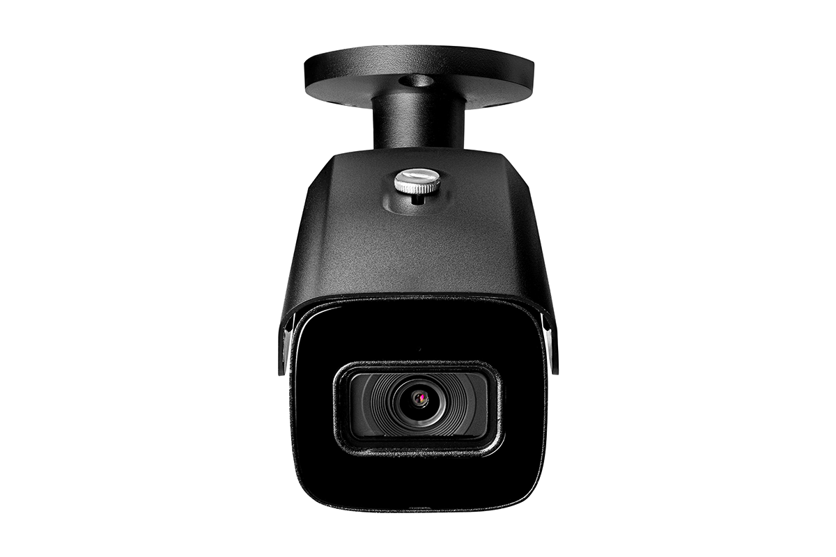 Lorex 4K Ultra HD Wired Bullet Security Camera with Two-Way Audio & 30FPS Recording - Outdoor Home Surveillance, Business Security Monitoring