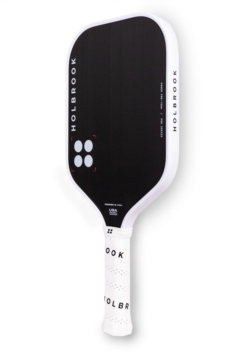 Holbrook Power Pro 16 Pickleball Paddle - Premium Carbon Fiber Surface with Cushion Grip - USAPA Approved for Tournament Play - Perfect for Outdoor & Indoor Pickleball Games, Practice & Competitive Matches