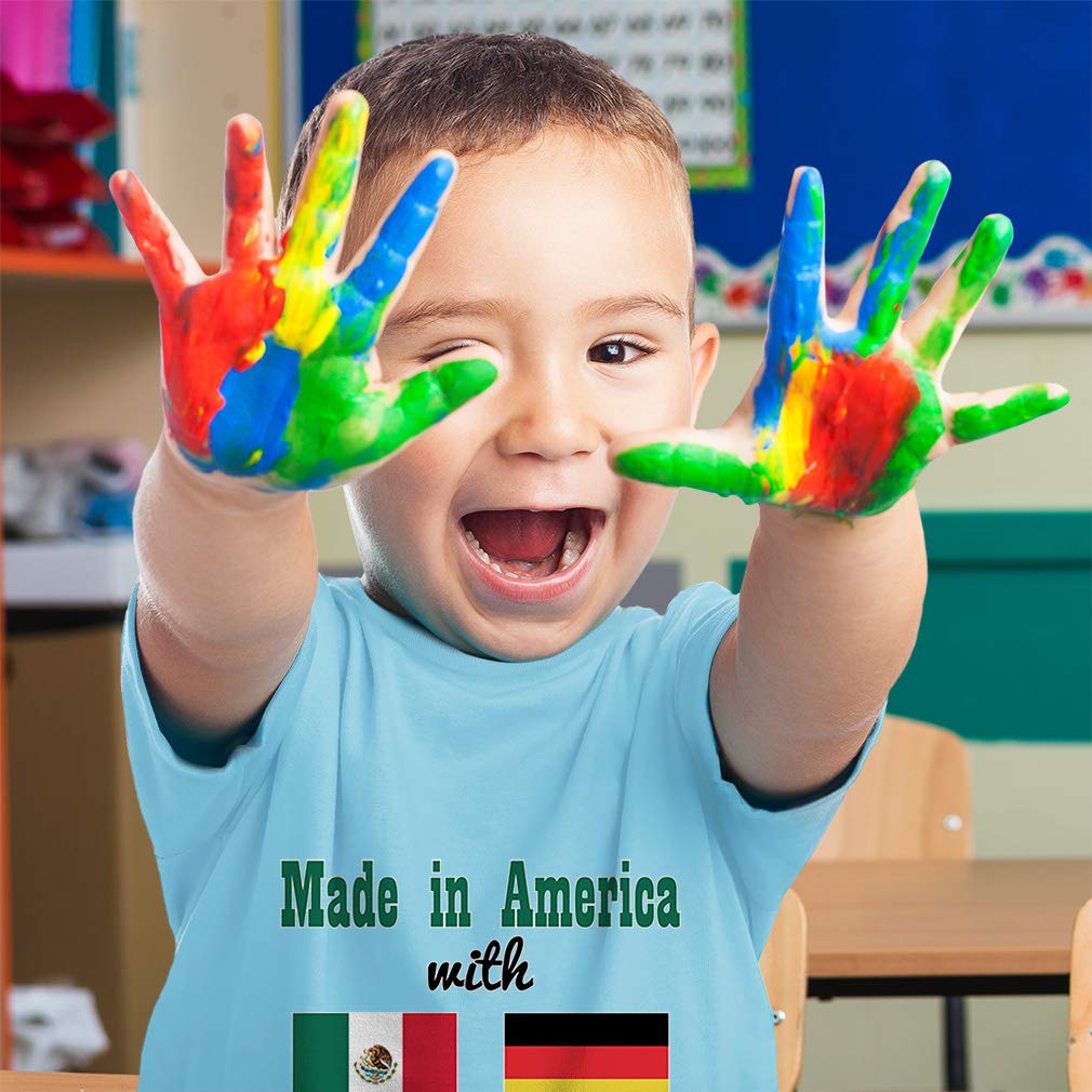 Premium Toddler T-Shirts for Boys & Girls | 100% Made in USA with Imported Fabrics | Soft Cotton Playwear for Daycare, Playdates & Family Outings