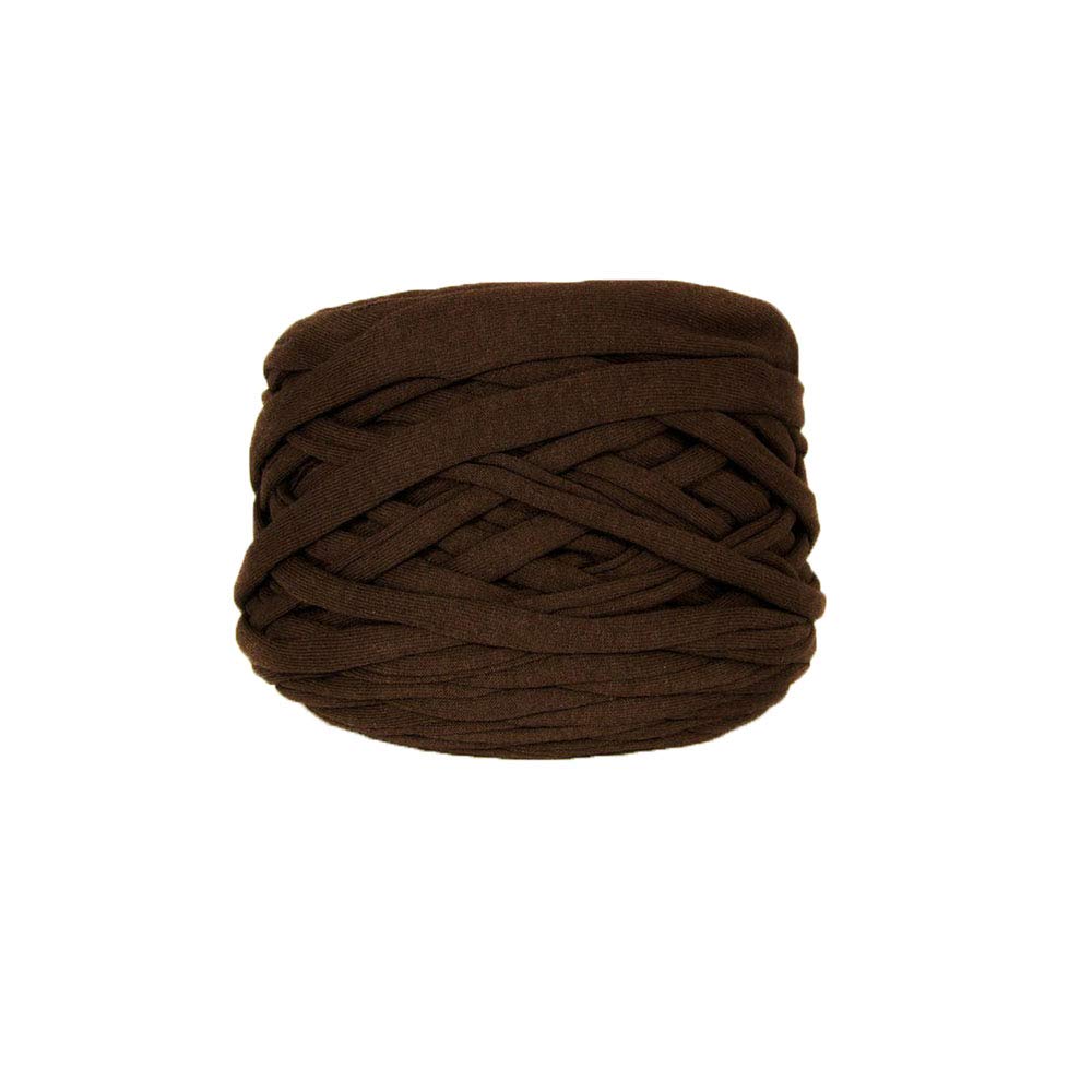 DIY T-Shirt Yarn - 200g Bulky Fettuccini Zpagetti Yarn for Crocheting Bags, Bowls & Wall Hangings | Eco-Friendly Upcycled Cotton Yarn for Home Decor & Crafts | Perfect for Coffee Coasters, Rugs & Macrame Projects