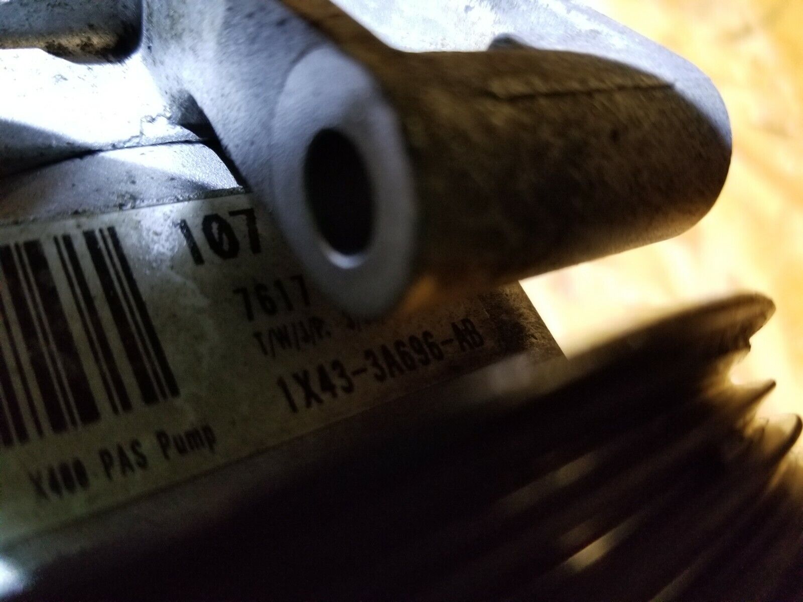 2005-2008 Jaguar X-Type 3.0L Power Steering Pump OEM Replacement Part - 86K Miles - Perfect for Smooth Steering & Performance Driving