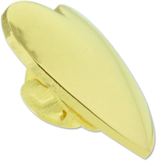 PinMart Enamel Lapel Pins - Heart Shaped Love Pins Bulk Pack (50pcs) - Valentine's Day Party Favors, Classroom Gifts & Card Decorations - Perfect for Valentine's Cards, Wedding Favors, Teacher Appreciation Gifts