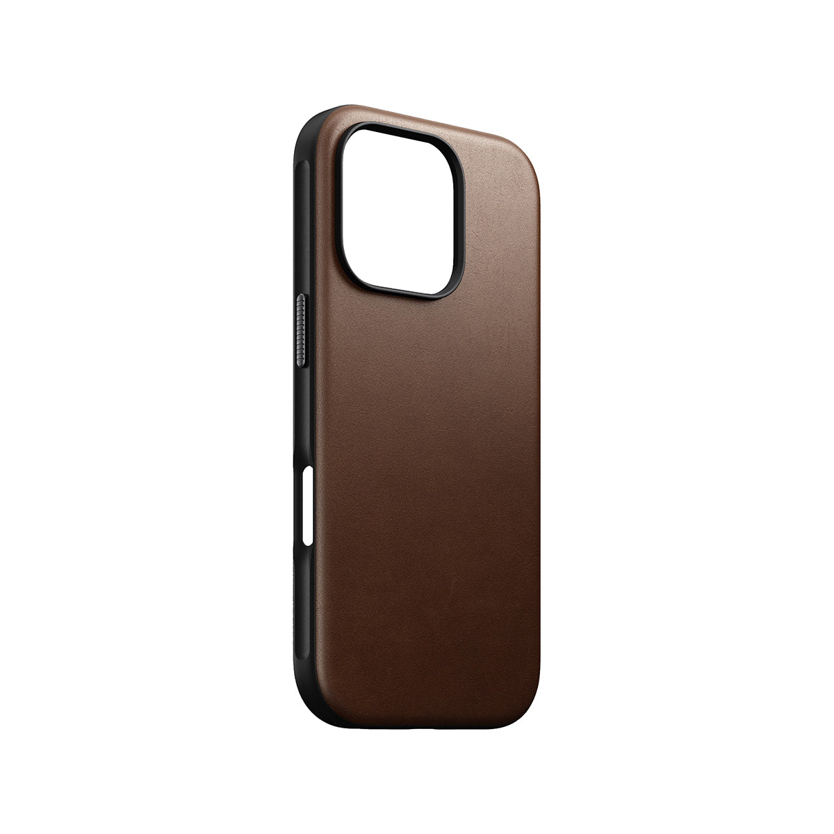Premium Genuine Leather Phone Case for iPhone 16 Pro - Slim Protective Brown Cover | Perfect for Business, Travel & Everyday Use