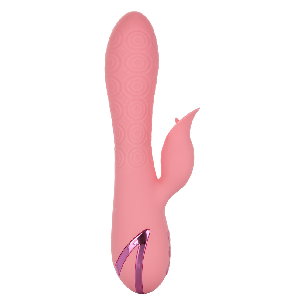 California Dreaming Pasadena Player Rotating Rabbit Vibrator - Dual Motor G-Spot & Clitoral Stimulator for Women - Perfect for Solo Play & Couples Intimacy
