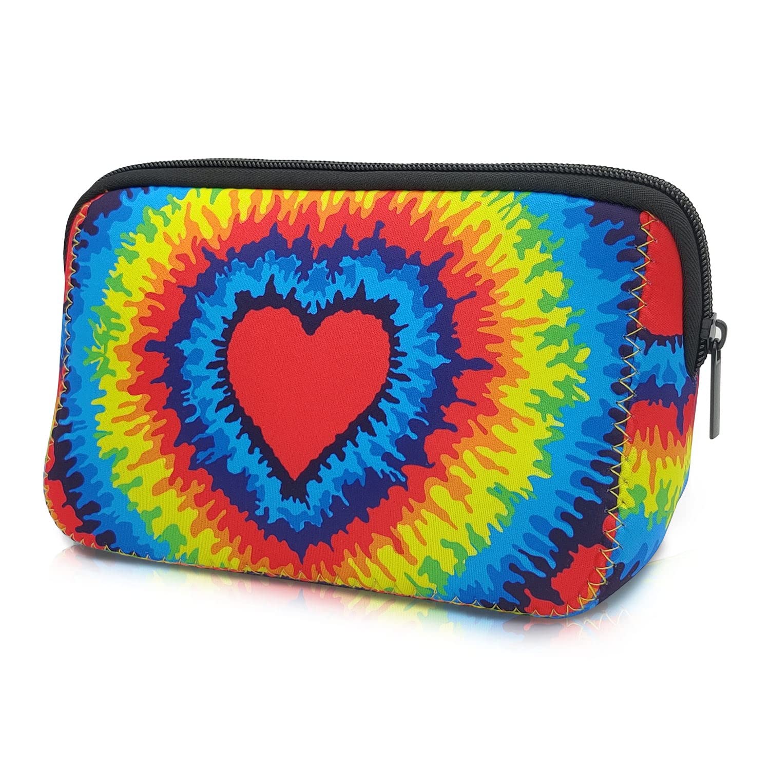 Waterproof Neoprene Cosmetic Bag - Travel Toiletry Organizer for Women | Gym & Vacation Essentials