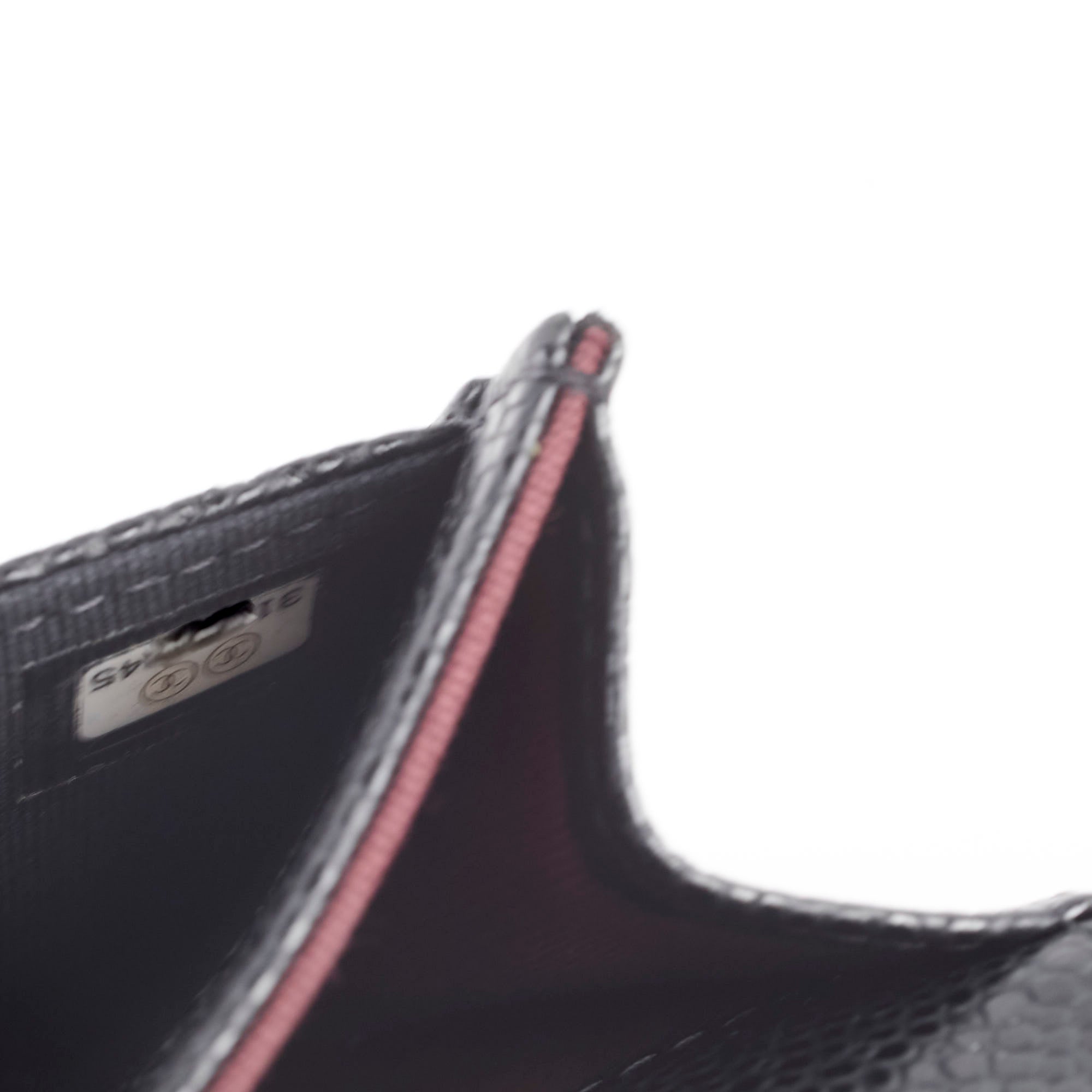 Chanel Caviar Quilted Leather Card Holder Wallet - Black | Luxury Compact Credit Card Case for Women | Perfect for Everyday Use, Travel & Gifting