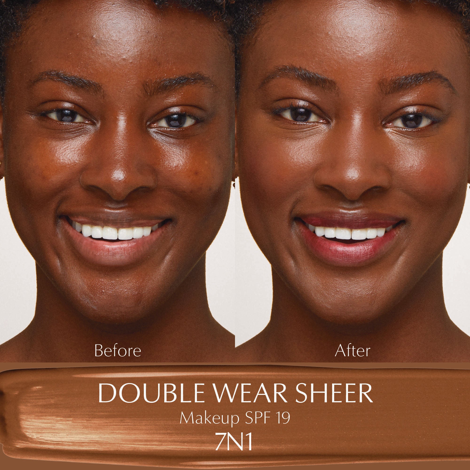 Estee Lauder Double Wear Sheer Long Wear Foundation - Oil-Free, 24-Hour Wear, Natural Matte Finish for Flawless Coverage | Perfect for Everyday Makeup, Special Occasions & Professional Use