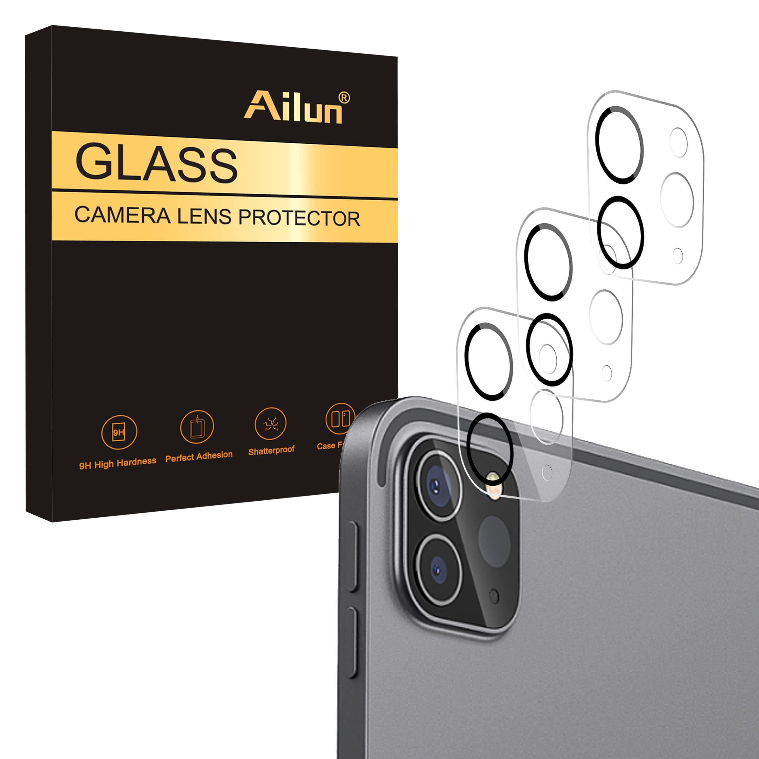 Ailun 9H Tempered Glass Camera Lens Protector for iPad Pro 11