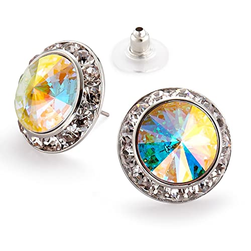 20mm Crystal AB Pierced