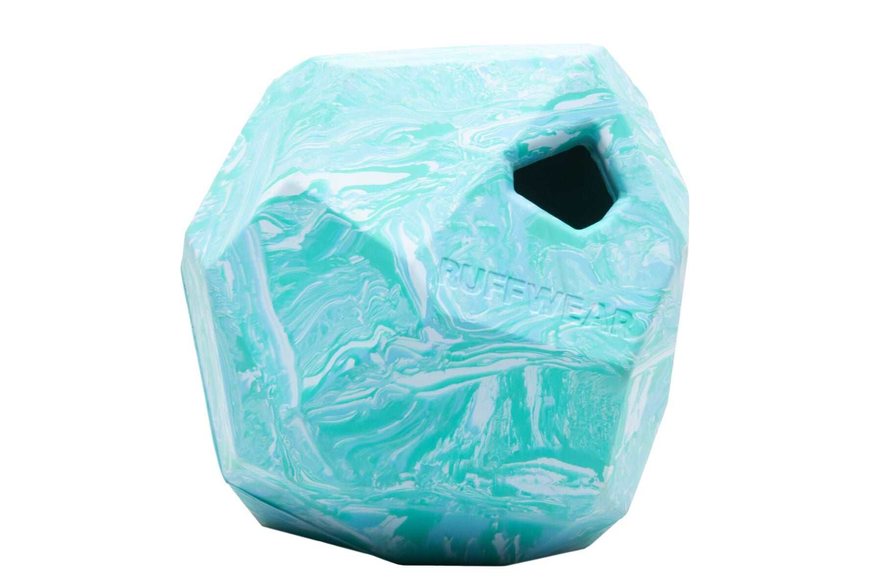 Ruffwear® Gnawt a Rock® Glacial Blue Dog Food and Treat Dispenser - Perfect for Outdoor Adventures, Hiking, and Training Sessions