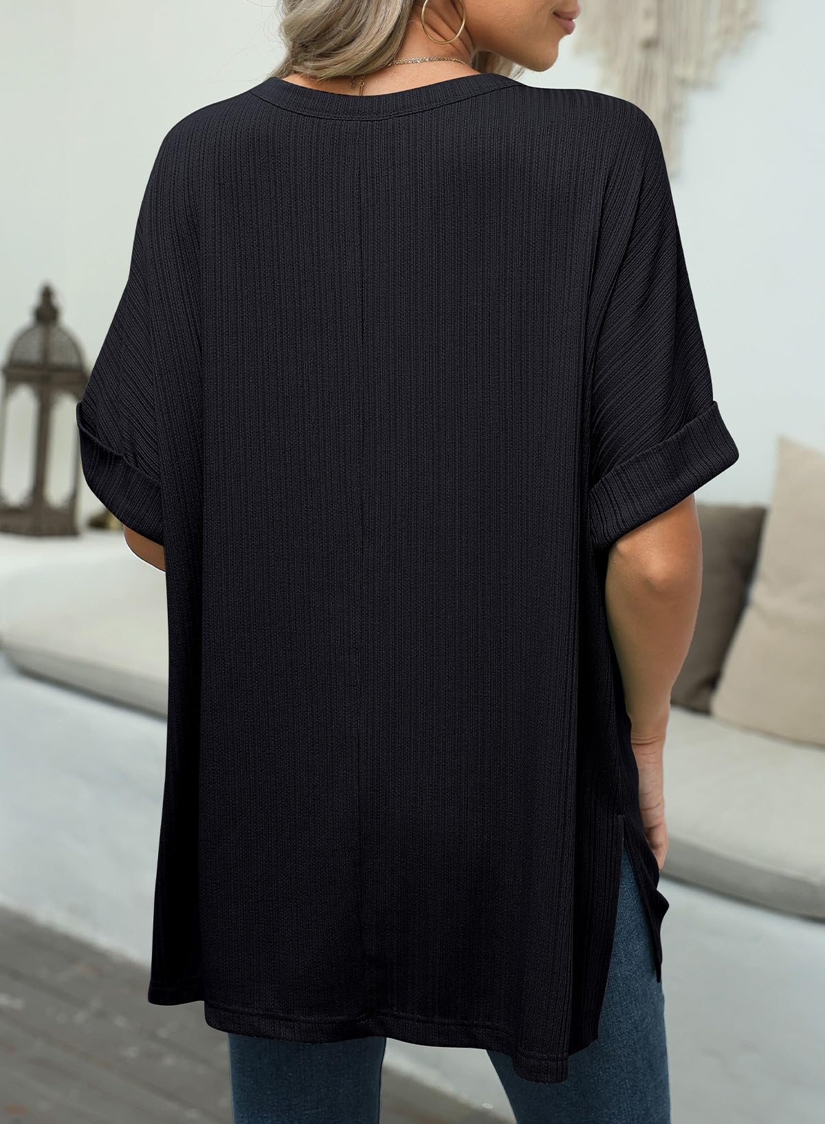 Dokotoo Women's Summer T-Shirts 2024 - Oversized Loose Fit Basic Tee for Women | Casual Wear, Beach Outfits & Everyday Comfort