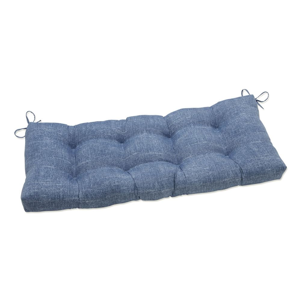 Premium Tufted Wicker Sofa Cushion - Weather & Fade Resistant Indoor/Outdoor Patio Swing Pillow - 18