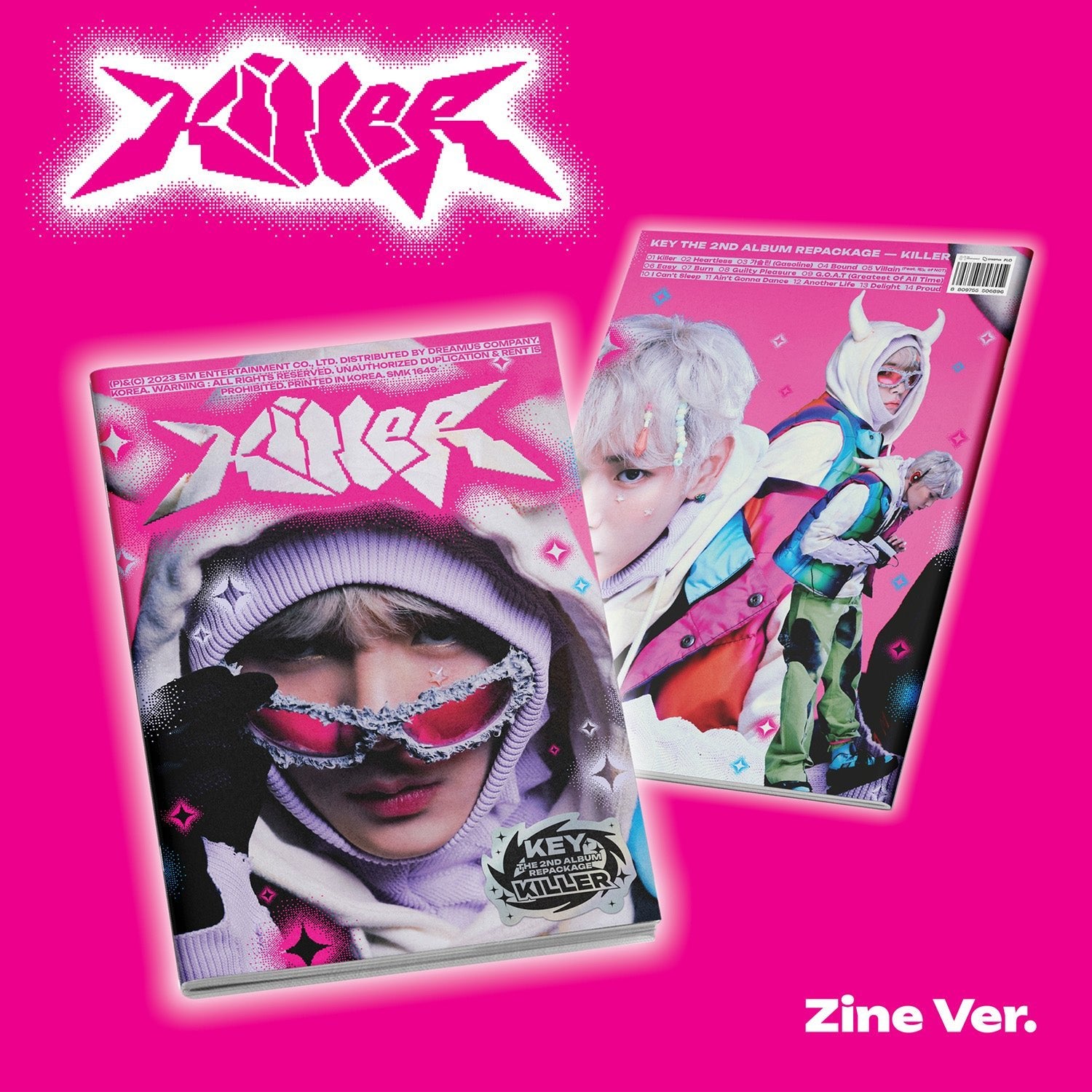 BTS - The 2nd Album Repackage 'Killer' (Zine Version) - Random K-Pop Collectible for Fans | Perfect for Display, Gift Giving & K-Pop Collections