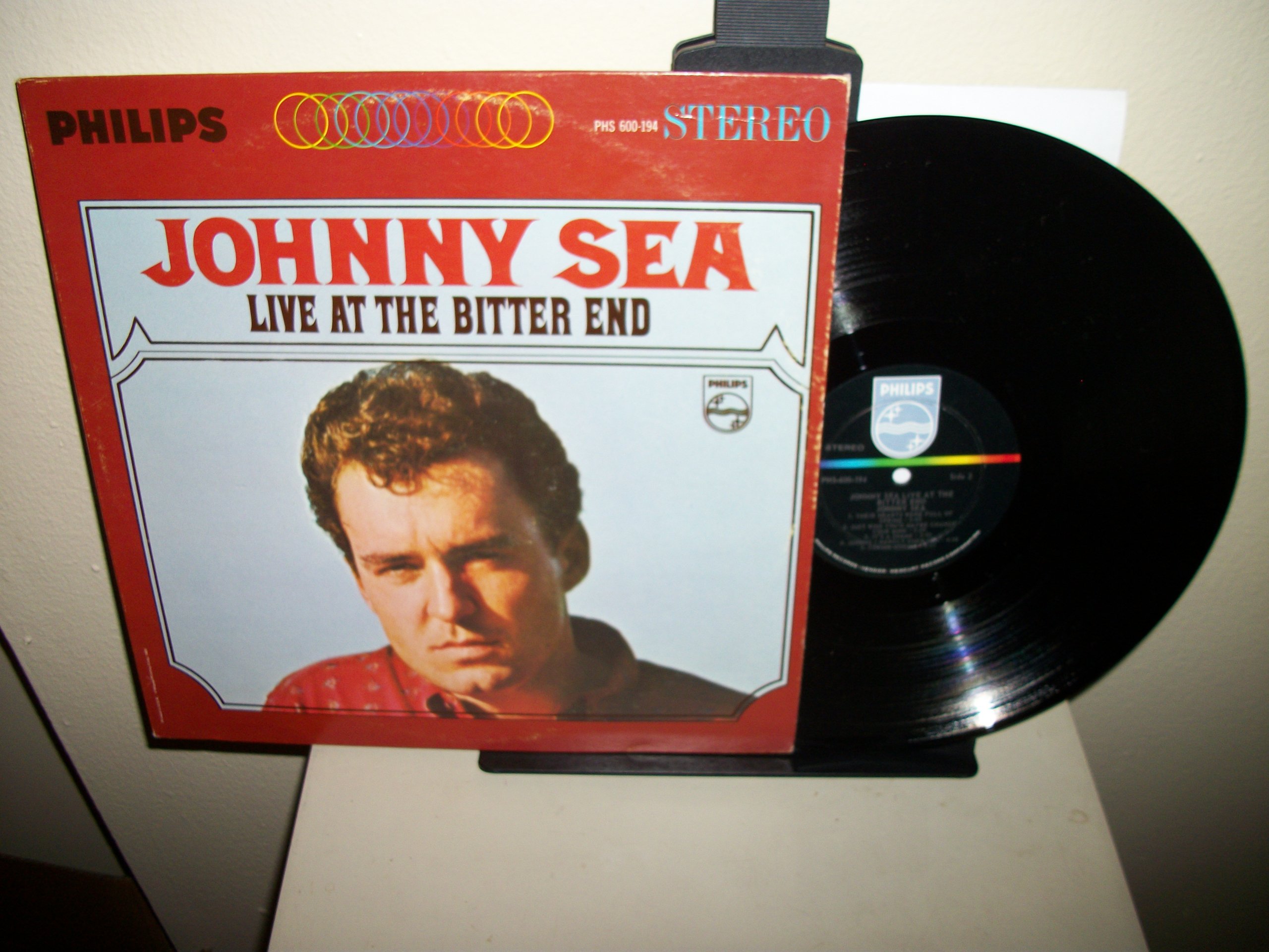 Johny Sea: Live at the Bitter End Vinyl LP Record - Limited Edition Live Music Album for Jazz & Blues Collectors, Perfect for Home Listening and Audiophile Enthusiasts