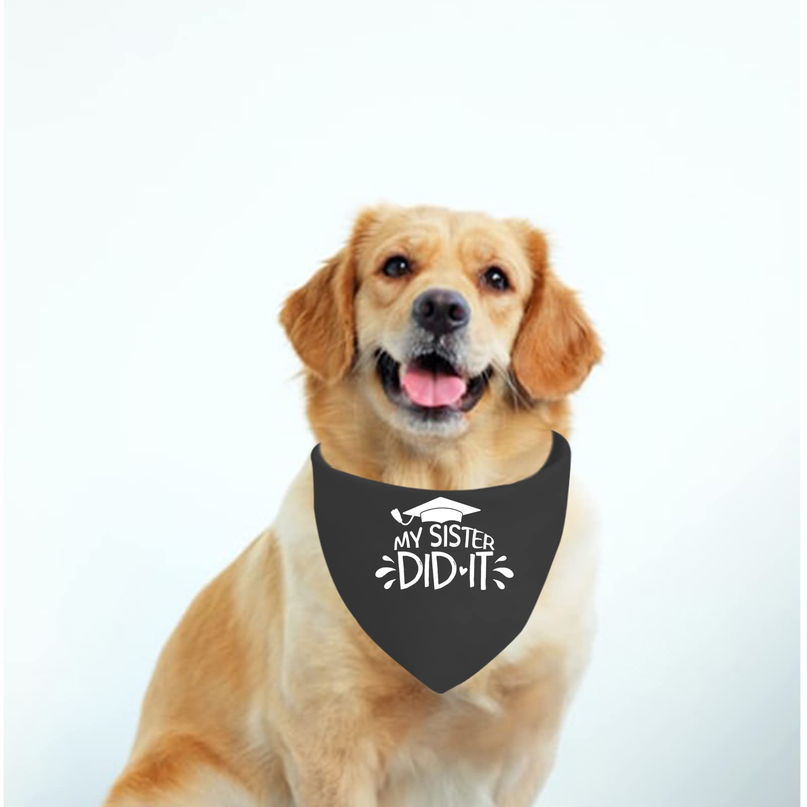Dog Graduation Bandana - JXGZSO Pet Gift for Celebrations