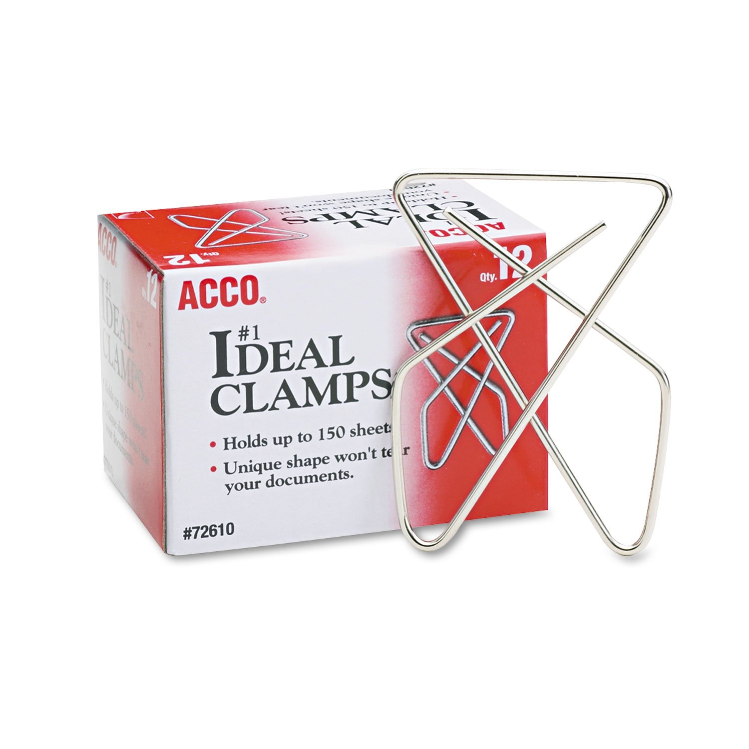 Heavy Duty Steel Wire Clamps 2-5/8 Inch (12-Pack) - Silver Metal Fasteners for DIY, Plumbing, Automotive & Construction Projects
