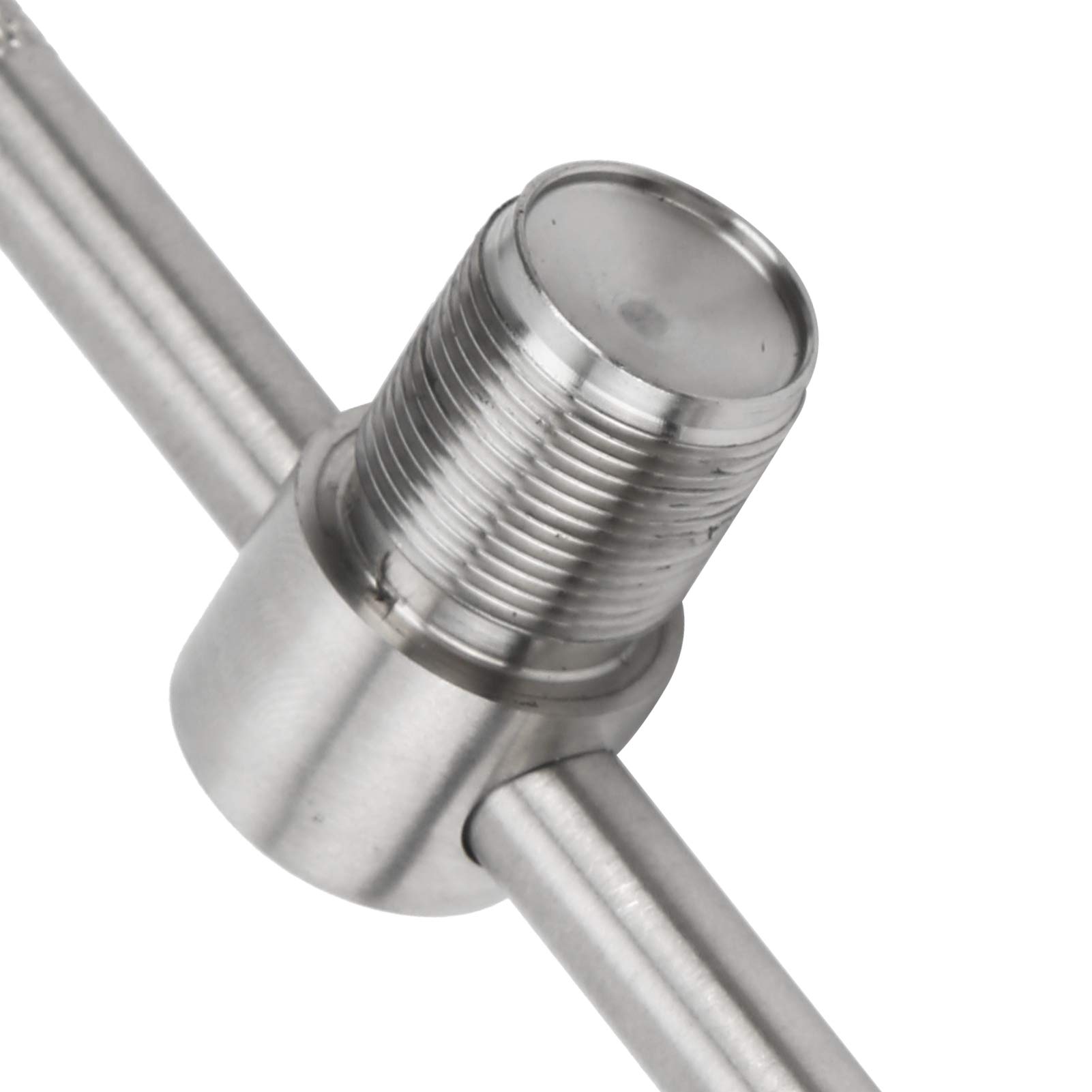 Durable Stainless Steel Billiards Tip Press Tool - 14x5.5CM (14MM) for Pool Cue Maintenance | Perfect for Home & Professional Use in Billiard Games & Cue Tip Repair