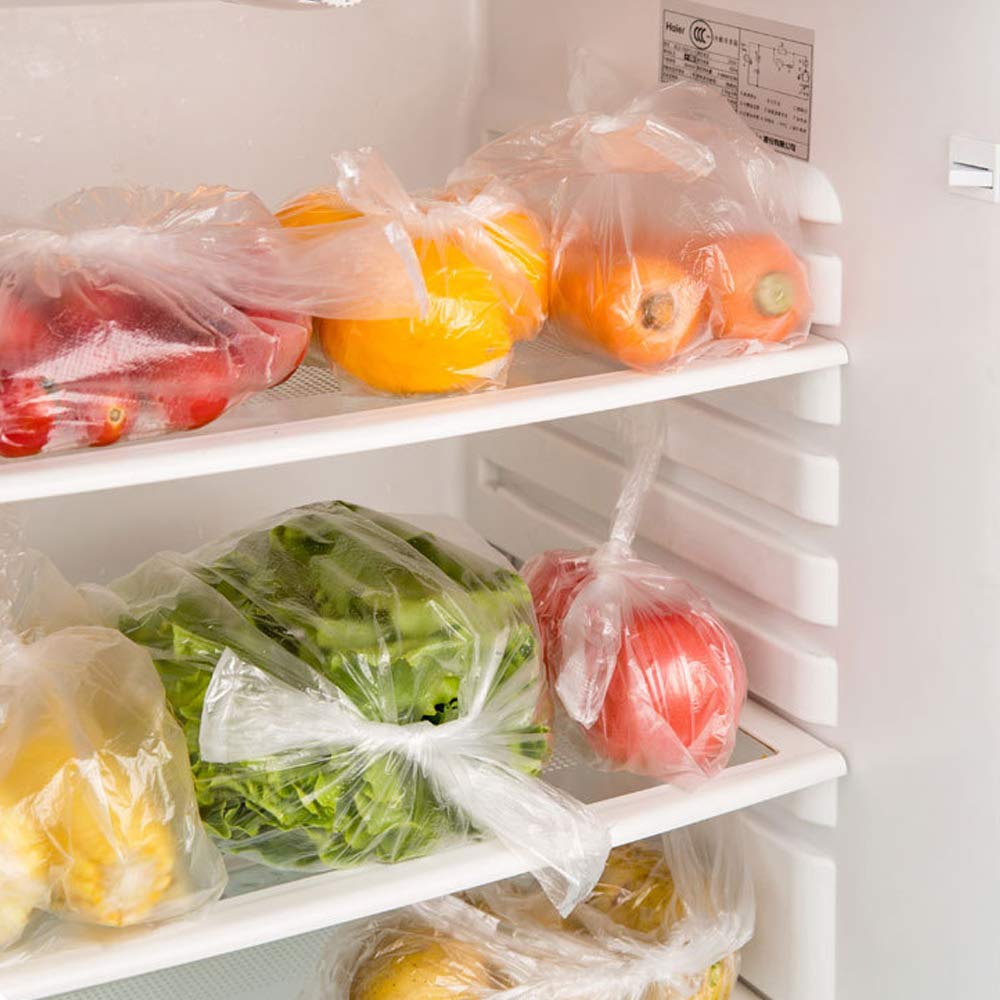 100 Disposable Vacuum Sealer Bags for Food Storage - Keep Vegetables, Fruits & Meats Fresh | 11.8