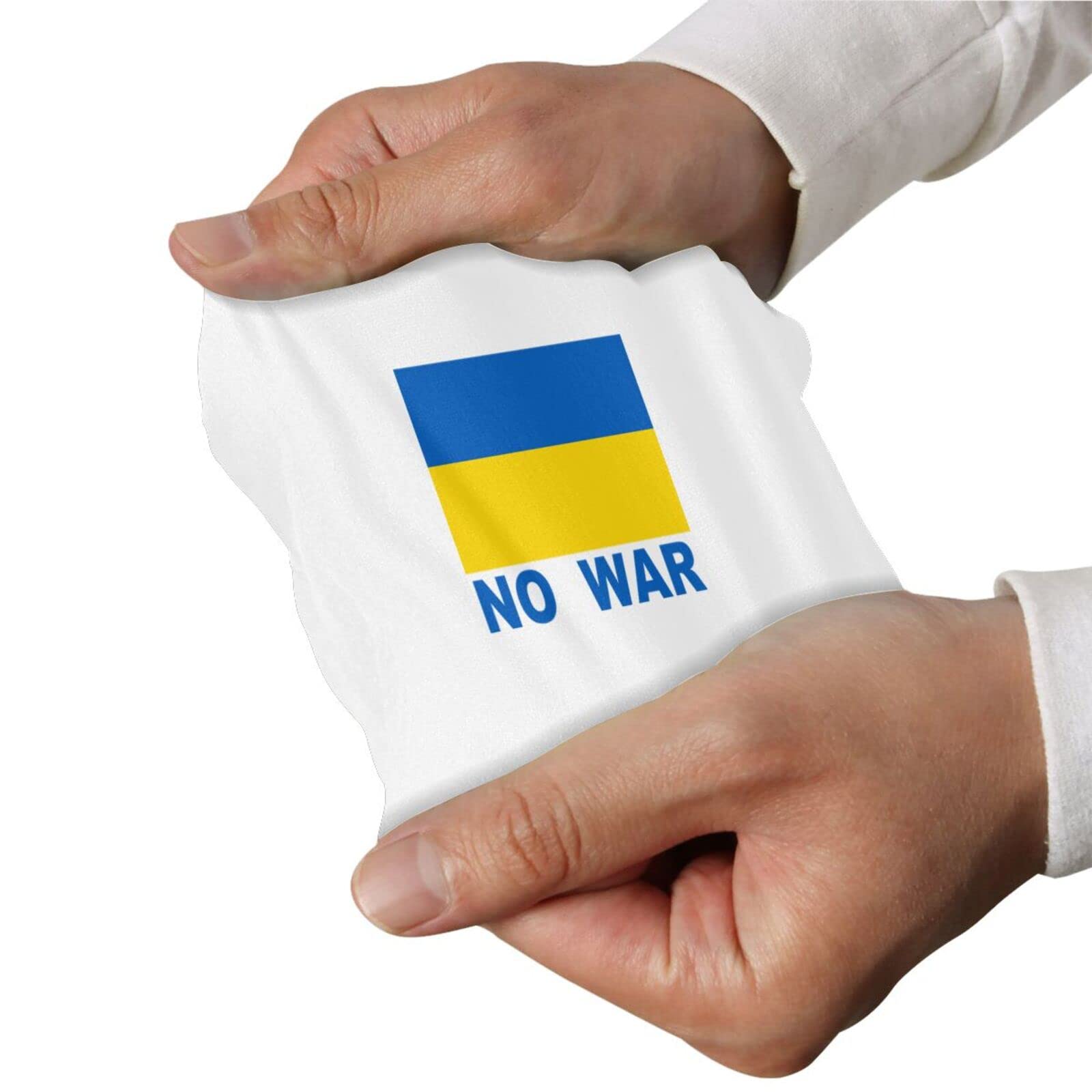 Ukrainian Flag Arm Sleeves - Cooling & Warming UV Protection Arm Guards (Pair) - Perfect for Sports, Outdoor Activities & National Pride Events