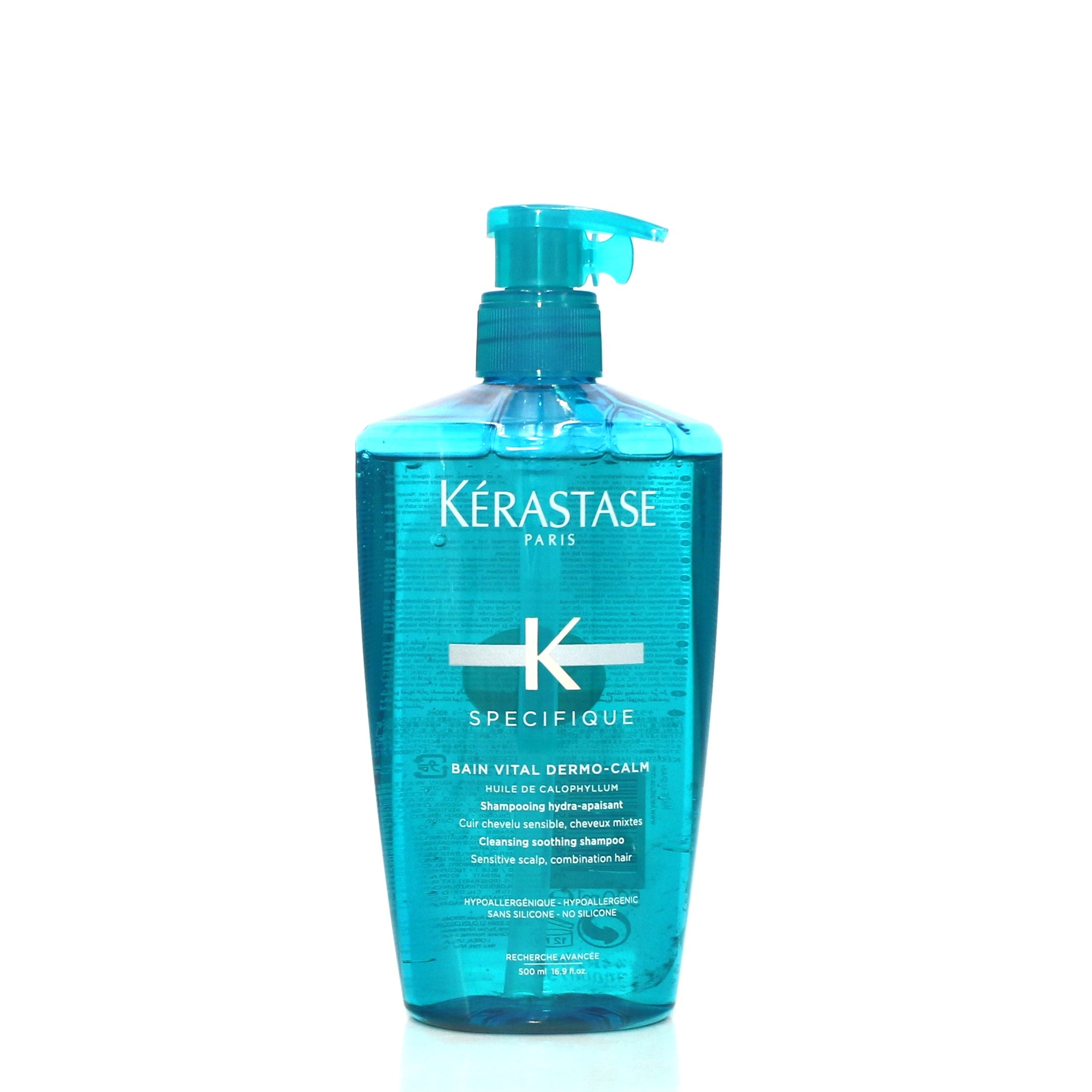 Kerastase K Specifique Cleansing & Soothing Shampoo for Sensitive Scalp - 16.9 oz | Hydrating & Anti-Dandruff Treatment | Perfect for Daily Use & Scalp Care Routine
