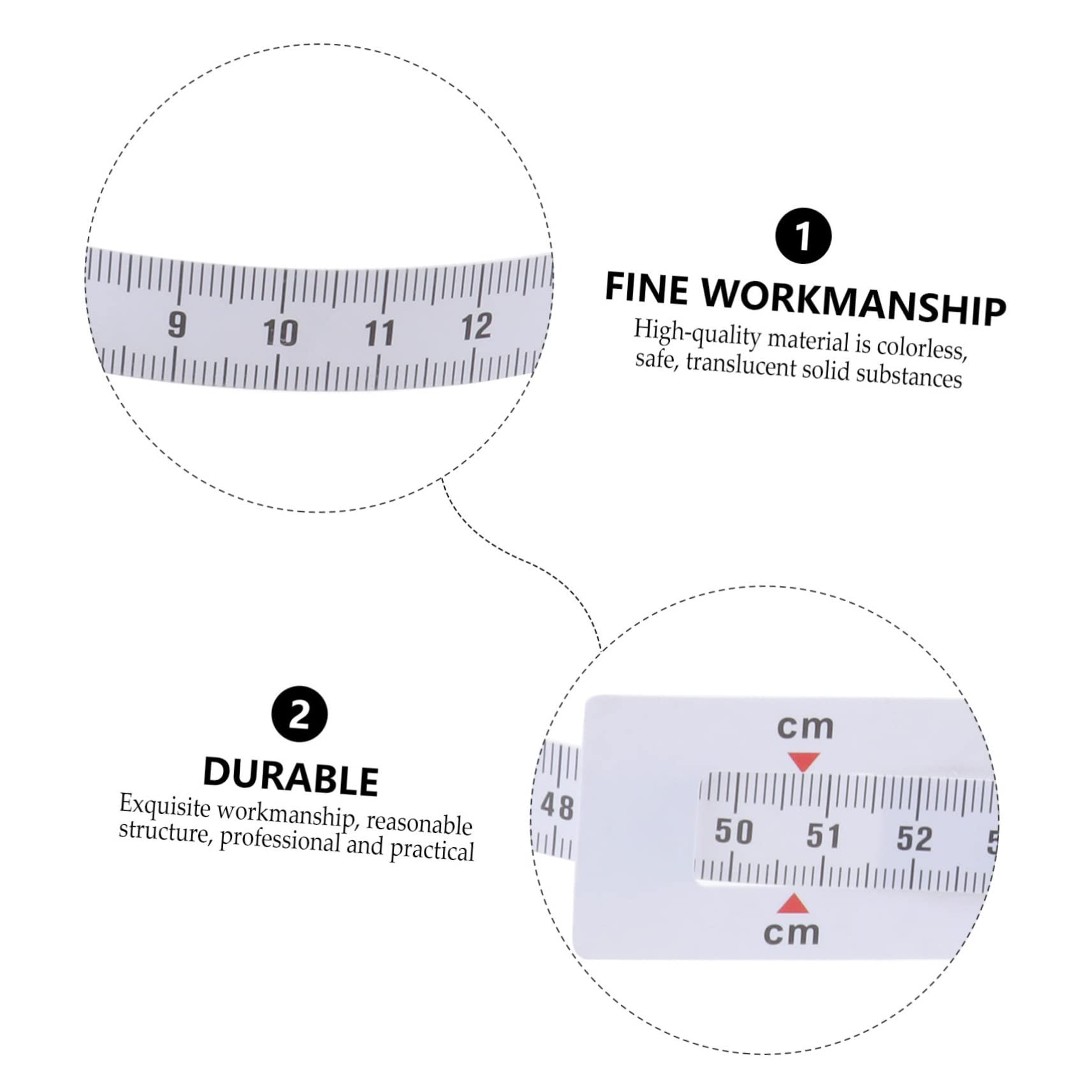 COHEALI 12 Pcs Kids Sticker Set with Headband, Measuring Tape & Waist Ruler - Fun Learning Tools for Toddlers & Infants - Perfect for DIY Crafts, Dress-Up Play & Early Education Activities