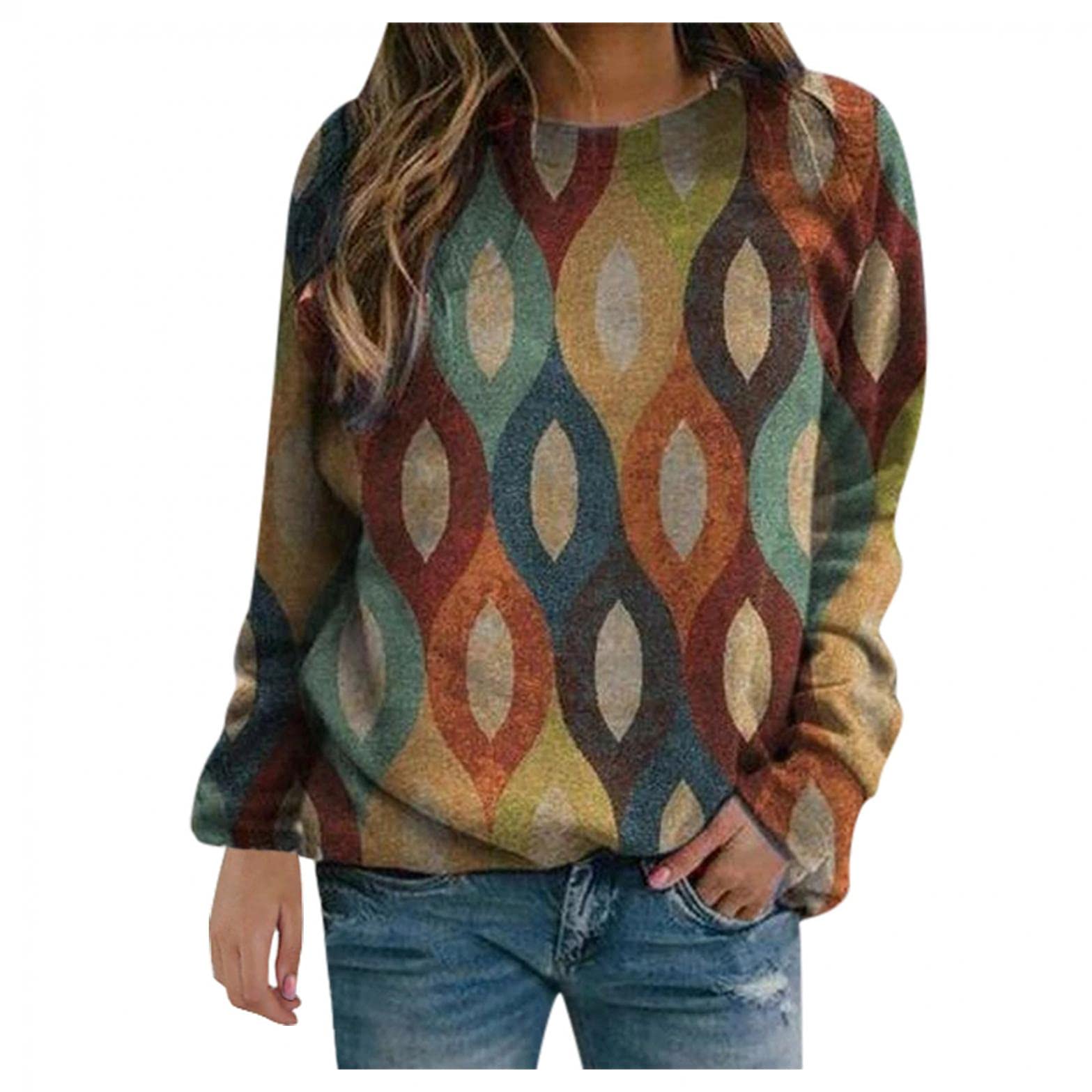Women's Tops & Blouses - Trendy Fall & Summer Casual Tees, Long Sleeve Loose Fit T-Shirts, Workout Hoodies with Pockets for Teen Girls | Office, Gym & Everyday Wear