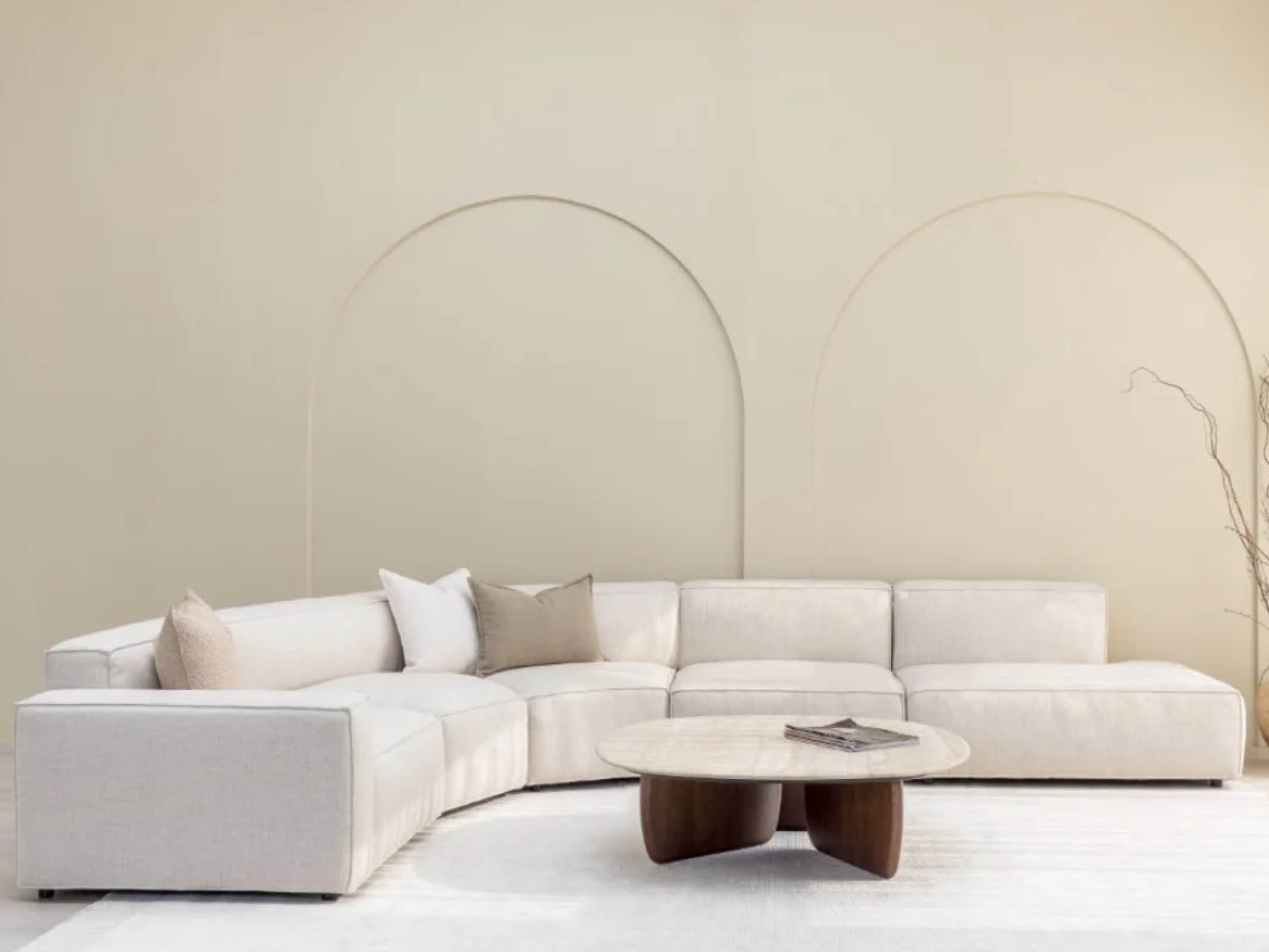 Baker Modular Sofa - Customizable Sectional Couch for Living Room, Lounge & Office | Modern Comfort & Stylish Design
