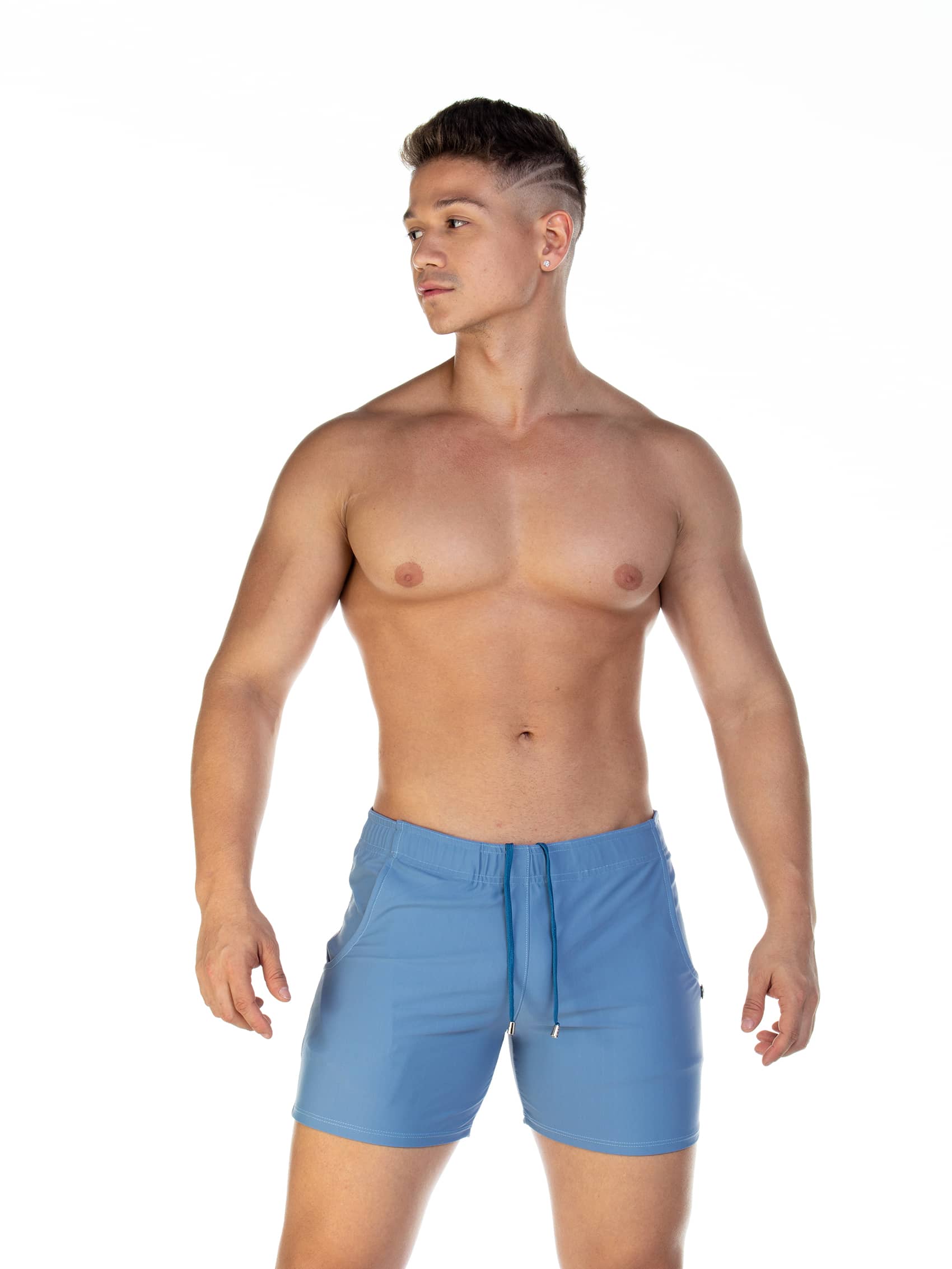 Gigo Traditional 5 Swim Trunks for Men - Quick Dry Comfortable Beach Shorts with Mesh Lining - Perfect for Swimming, Surfing & Summer Vacations