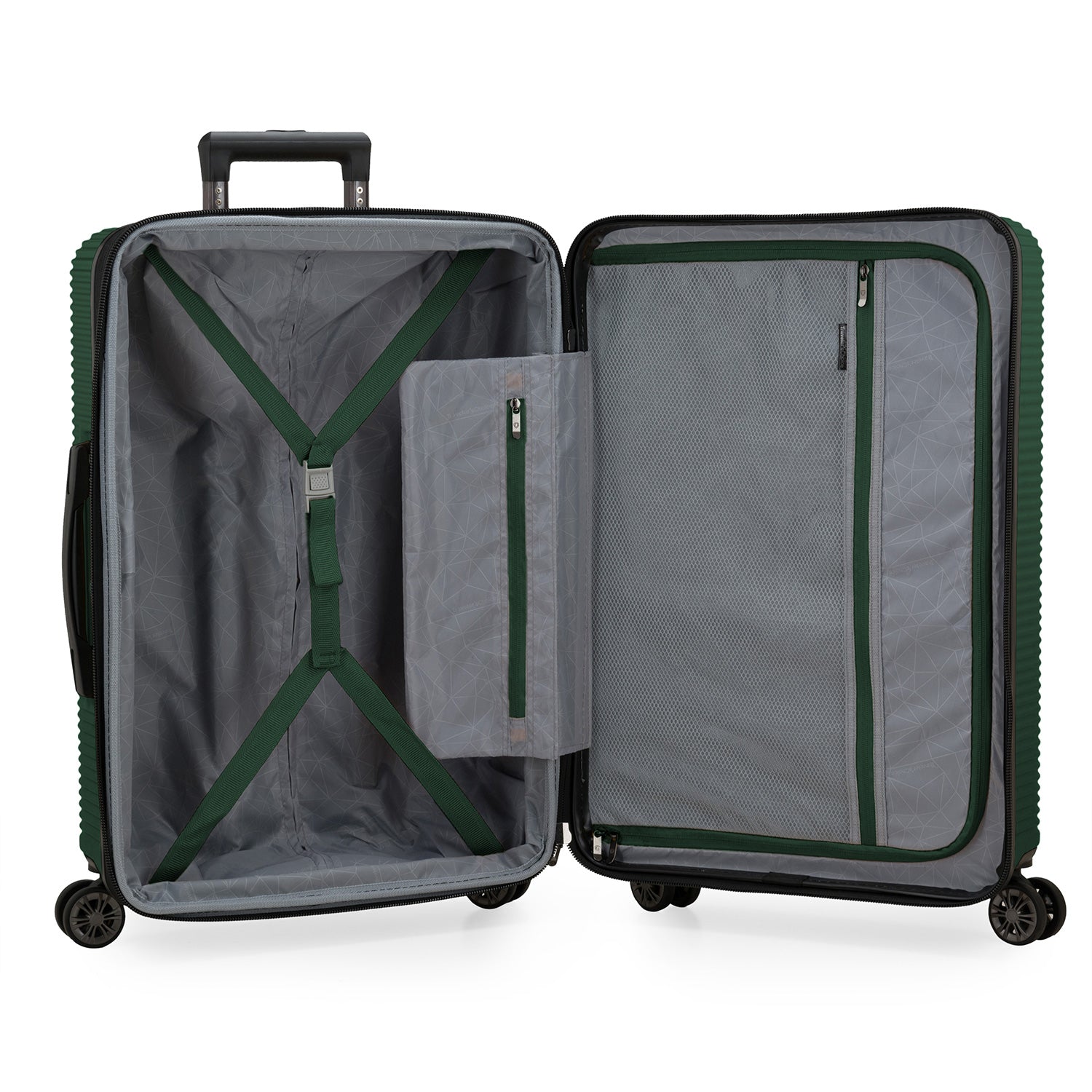 Ember 3-Piece Lightweight Luggage Set with Spinner Wheels - Perfect for International Travel & Business Trips