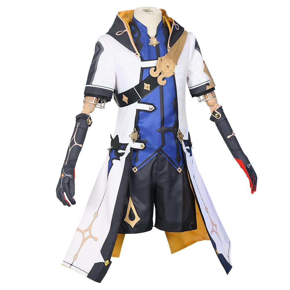 Genshin Impact Cosplay Costume with Wig - Official Game Character Outfit for Halloween, Anime Conventions & Role Play | Perfect for Fans & Collectors