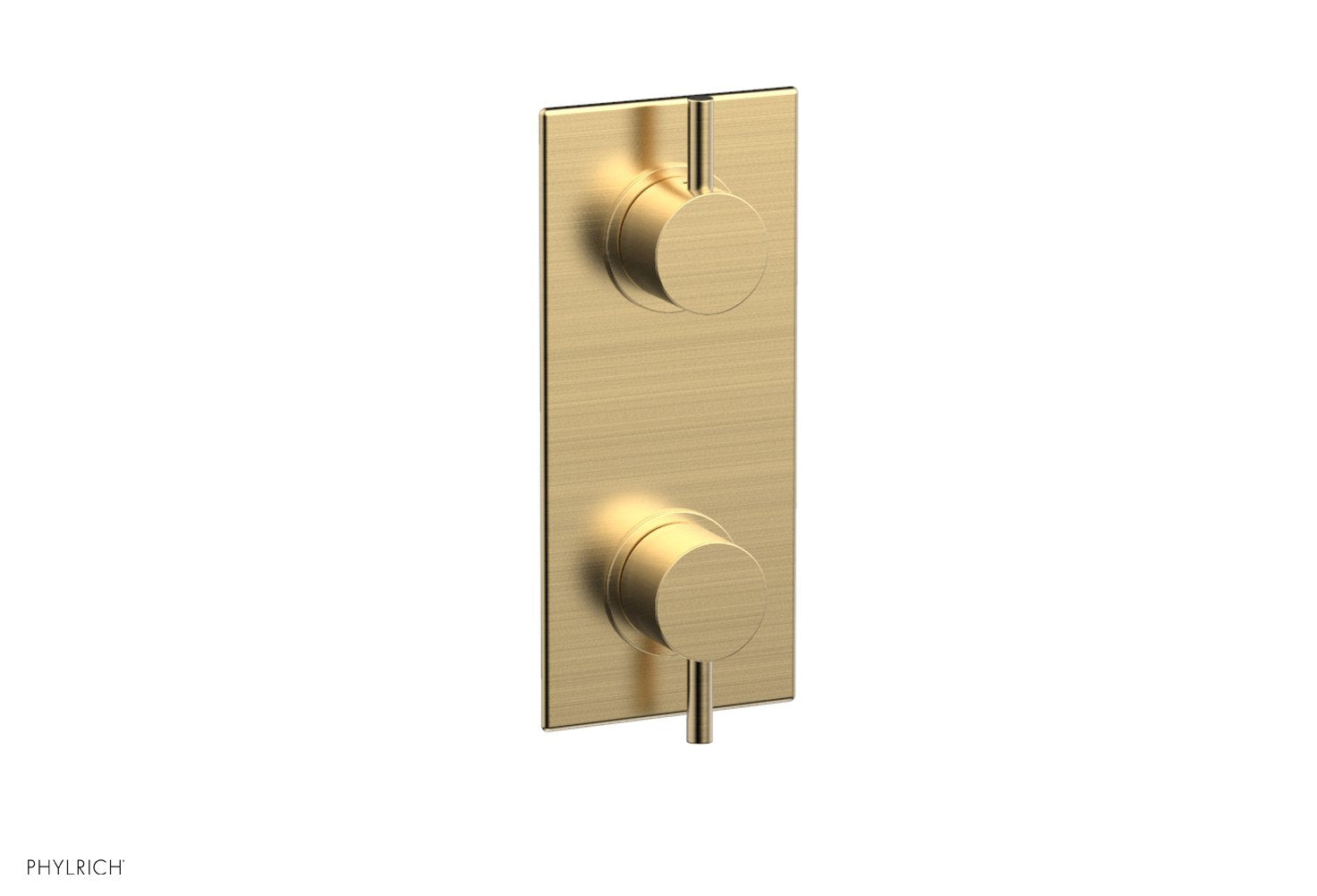 BASIC II 1/2 Mini Thermostatic Valve with Volume Control & Diverter 4 171 - Perfect for Bathroom Faucets, Shower Systems & Water Temperature Regulation