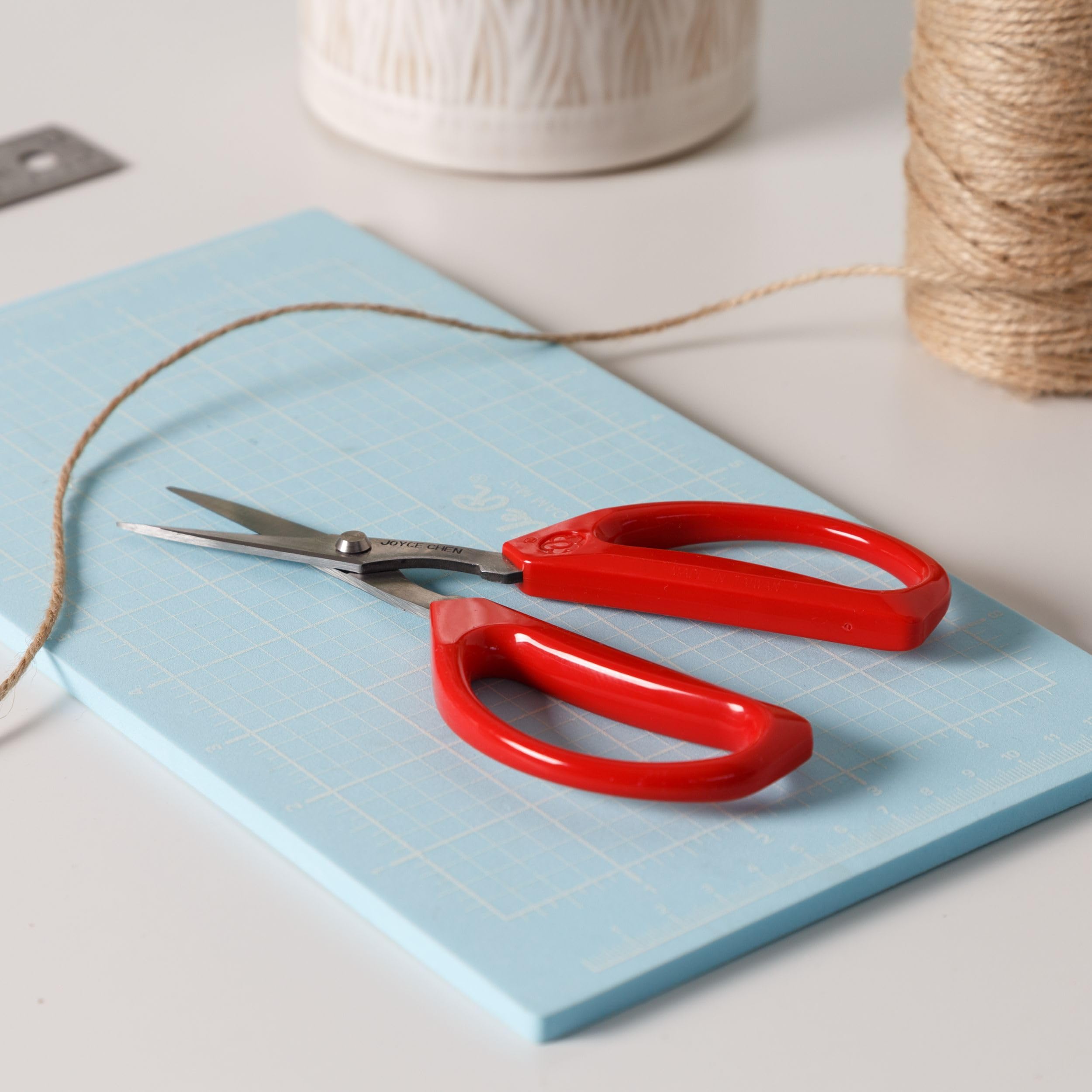 Joyce Chen Kitchen Scissors - All-Purpose Shears with Comfort Grip for Cooking & Crafting