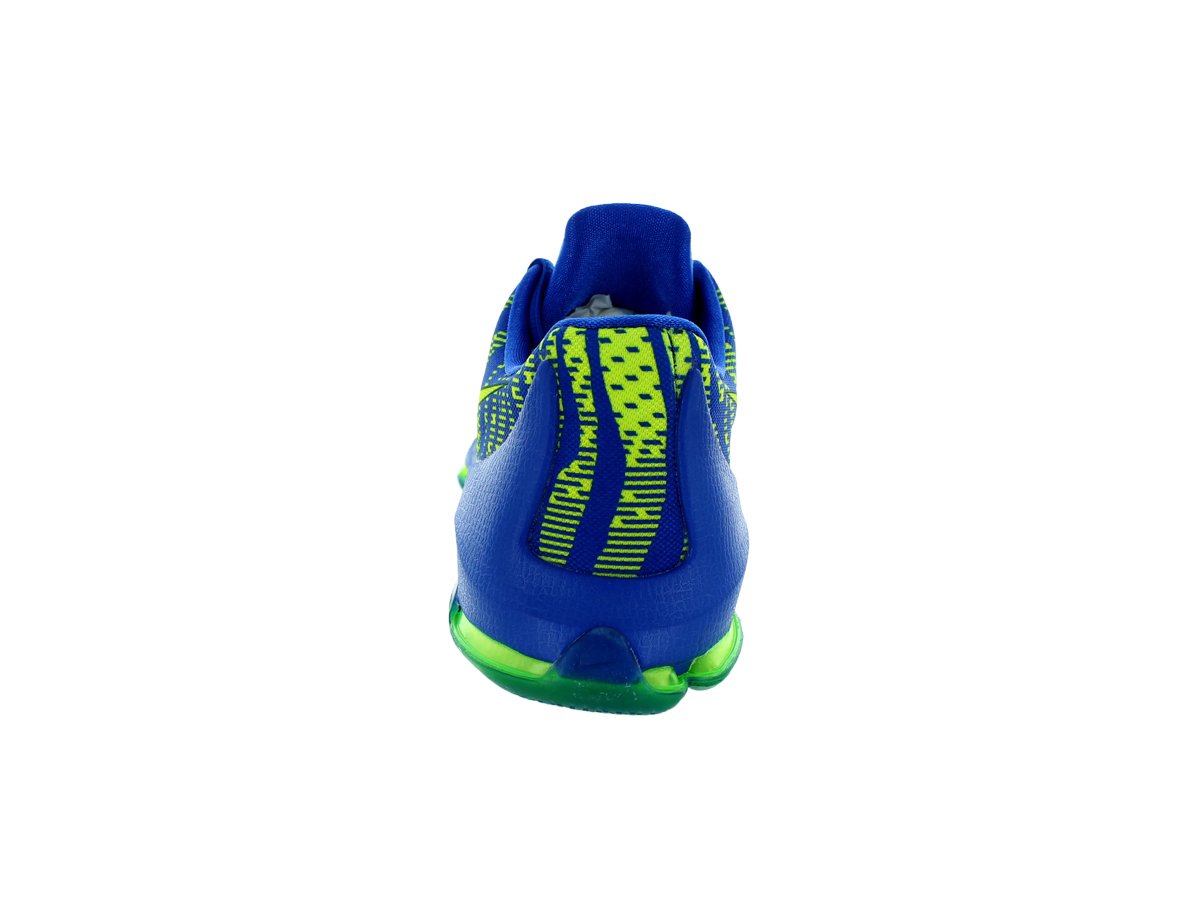 Nike KD 8 (GS) Hyper Cobalt/Volt/Deep Royal Blue Basketball Shoes for Kids - Youth Size 4 US | Lightweight Performance Sneakers for School Sports & Outdoor Play
