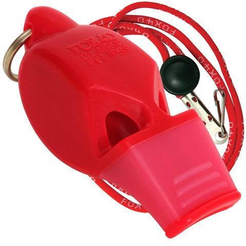 Fox 40 Classic Eclipse Safety Whistle with Lanyard - Loud Emergency Whistle for Sports, Coaching, Lifeguards & Outdoor Activities